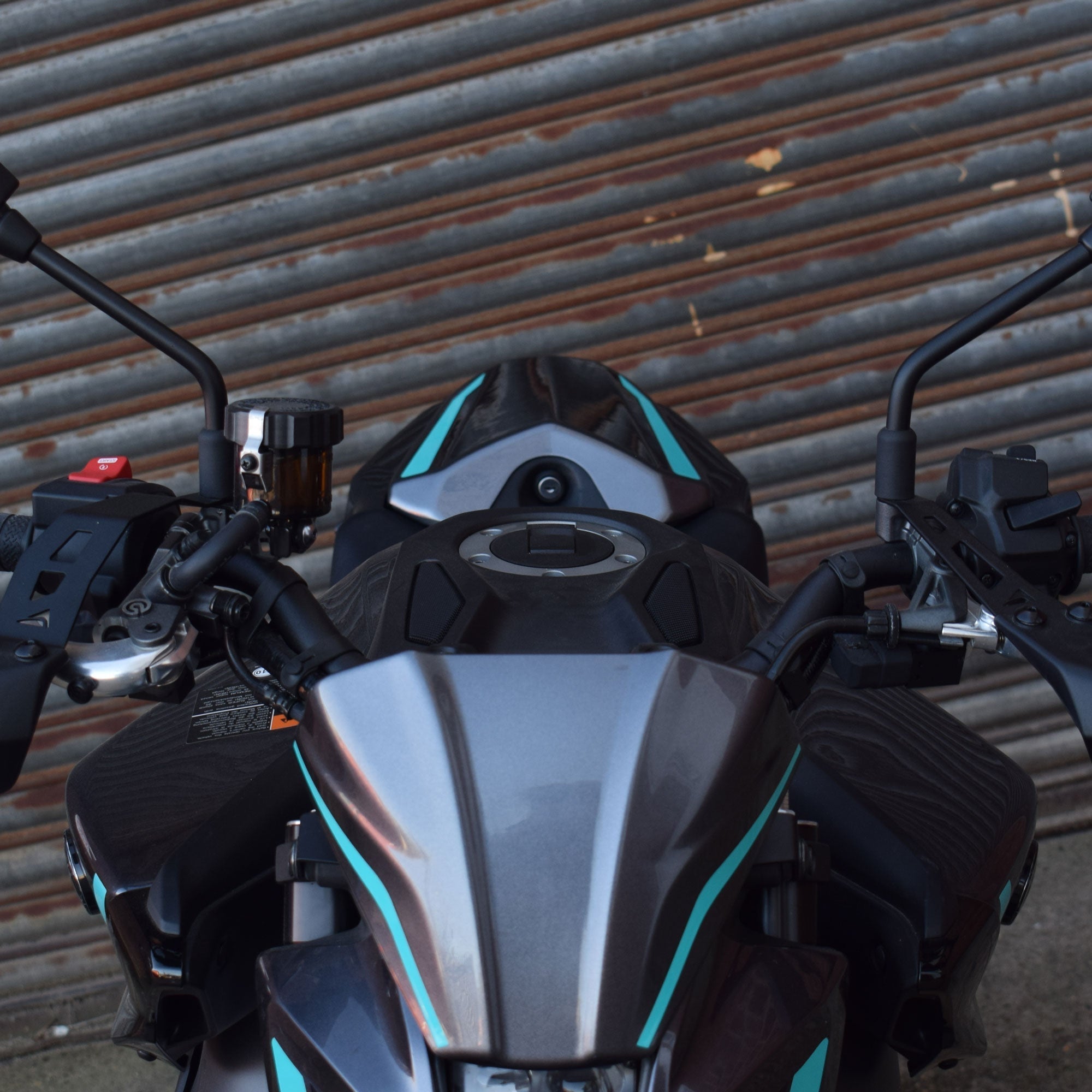 Pyramid Seat Cowl | Midnight Cyan | Yamaha MT-09 2024>-12450PG-Seat Cowls-Pyramid Motorcycle Accessories