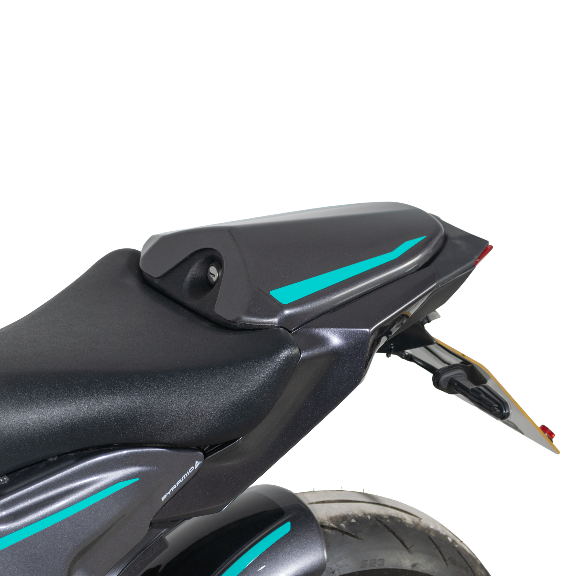 Pyramid Seat Cowl | Midnight Cyan | Yamaha MT-09 2024>Current-Seat Cowls-Pyramid Motorcycle Accessories