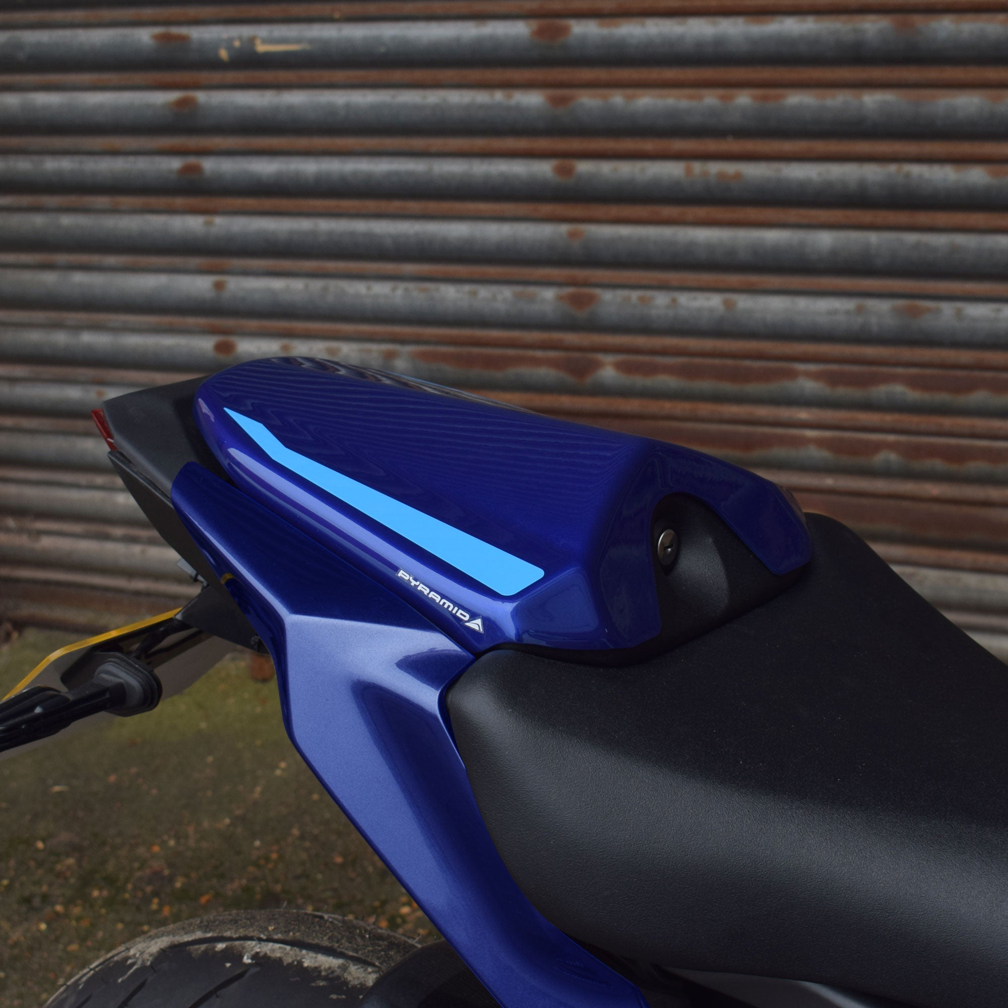 Pyramid Seat Cowl | Yamaha Blue | Yamaha MT-09 2024>-12450P-Seat Cowls-Pyramid Motorcycle Accessories