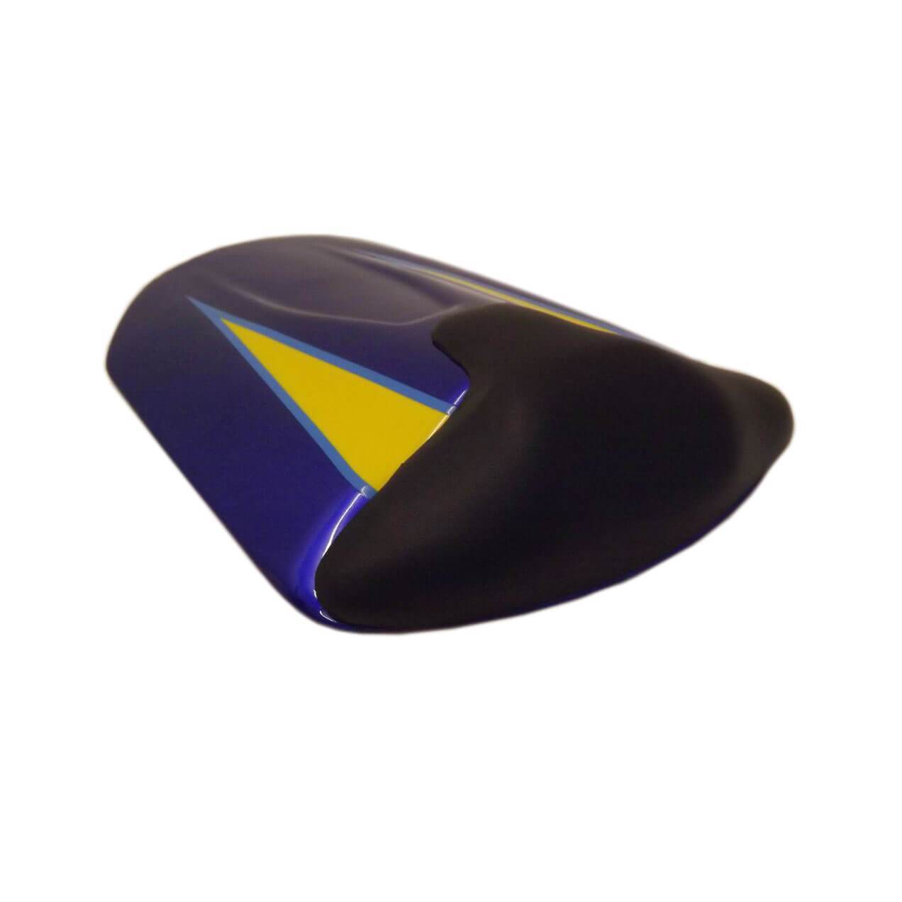 Pyramid Seat Pad | Black | Suzuki GSX-R600 2008>2009-10019-Seat Pads-Pyramid Plastics