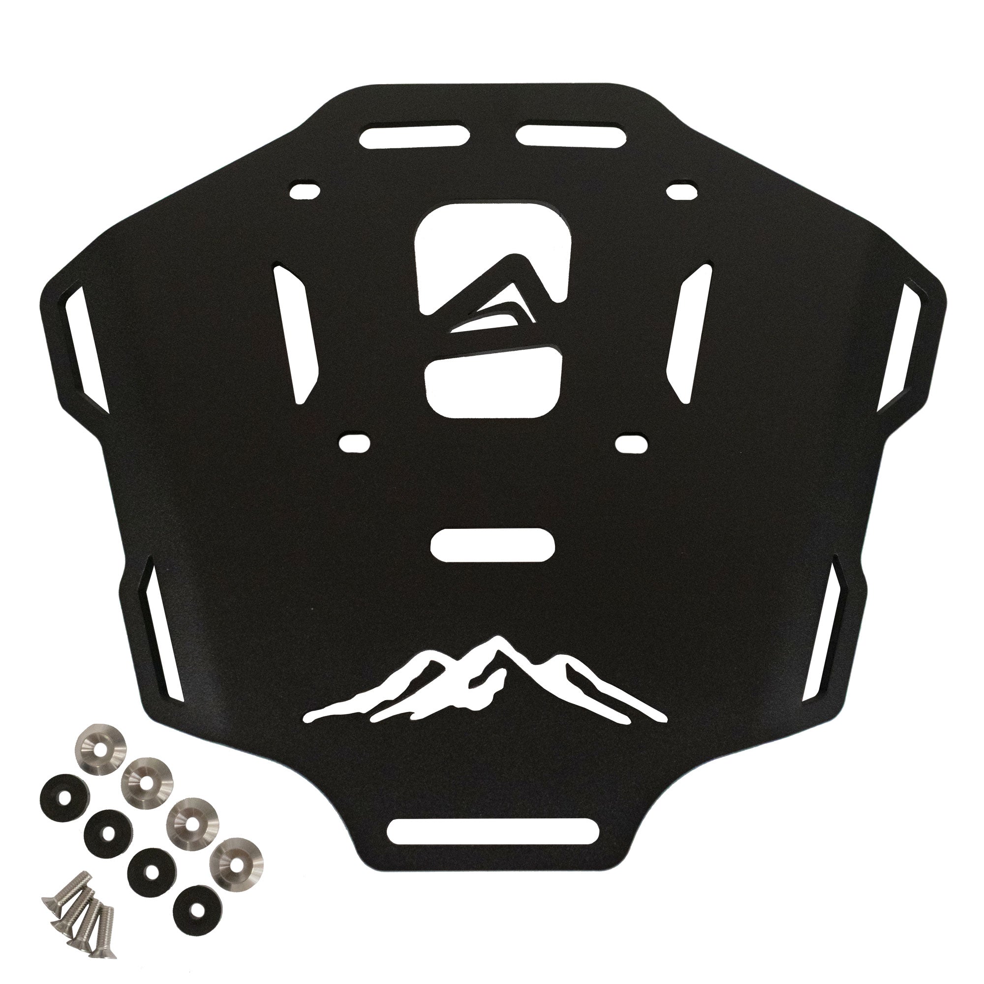 Pyramid Pillion Seat Rack | Matte Black | Royal Enfield Himayalan 450 2023>Current (Copy) -   Pyramid Motorcycle Accessories