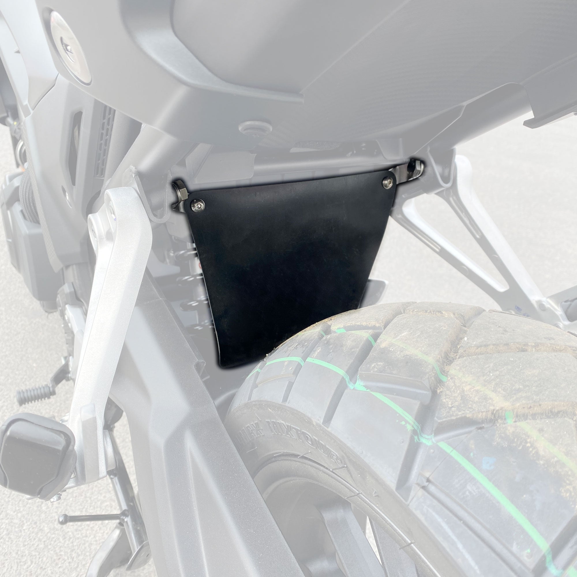 Pyramid Shock Shield | Black | Honda CB 500 X 2019>Current-811005-Shock Shields-Pyramid Motorcycle Accessories
