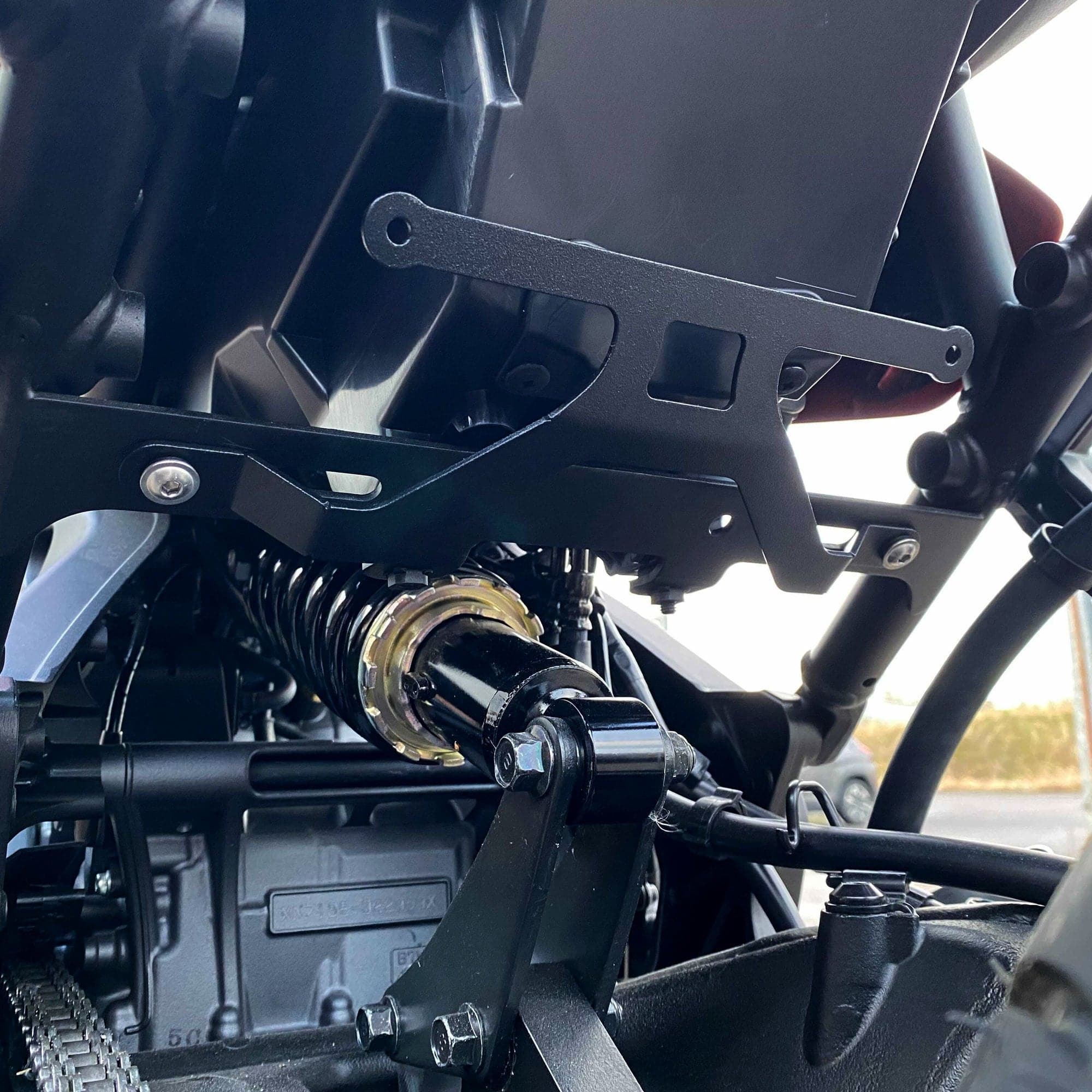 Pyramid Shock Shield | Black | Yamaha Tracer 9 GT 2021>2024 -   Pyramid Motorcycle Accessories