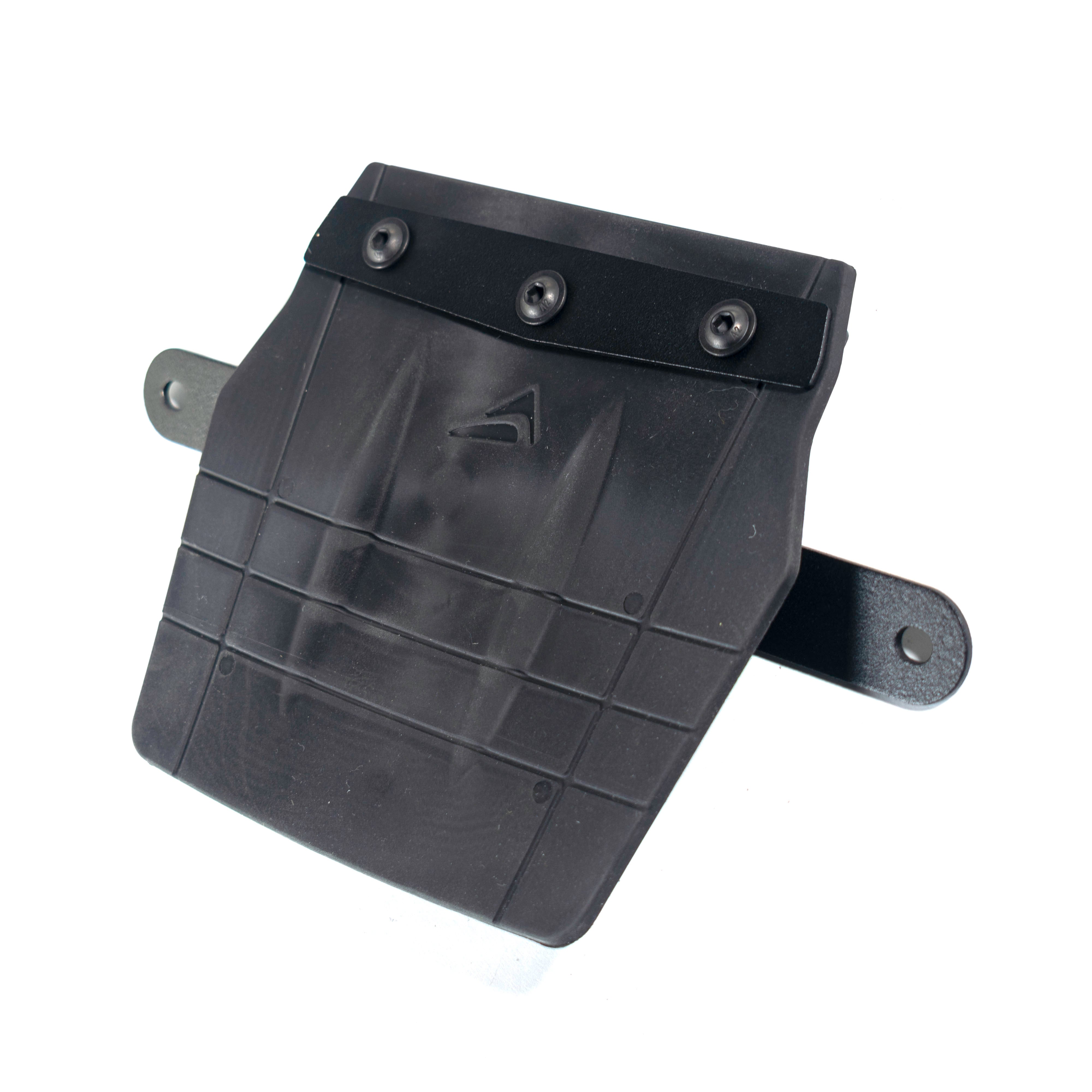 Pyramid Shock Shield | Black | Yamaha XSR 900 2022>Current-Shock Shields-Pyramid Motorcycle Accessories