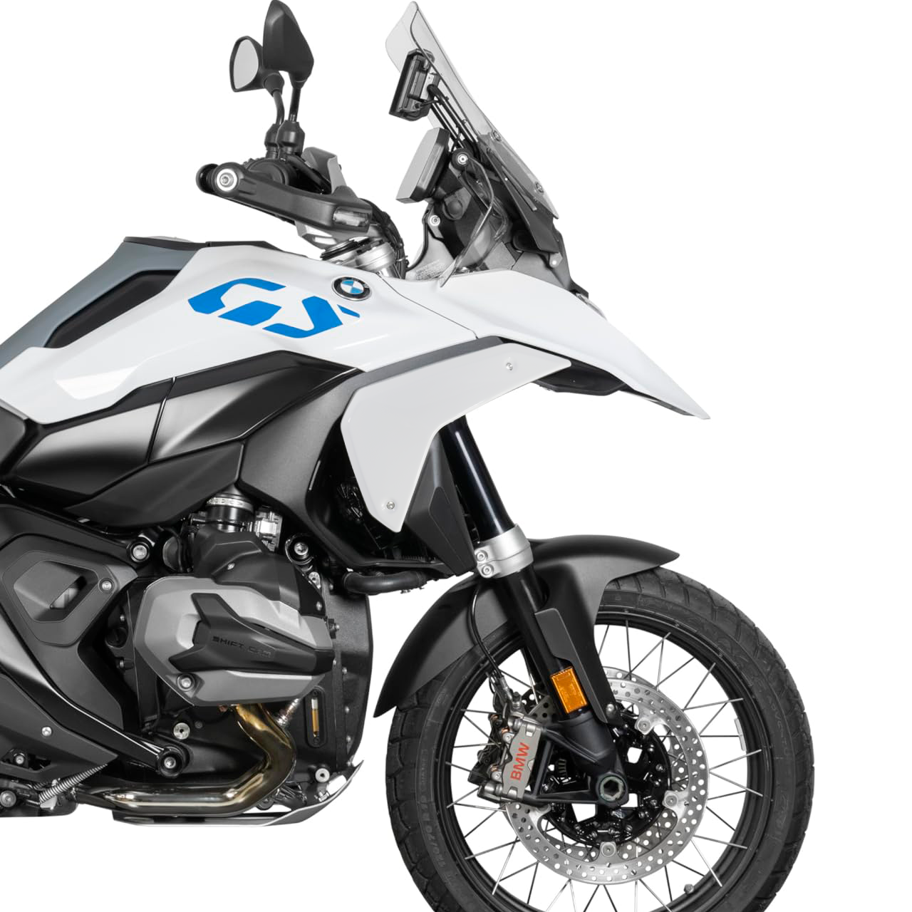 Pyramid Side Panels | Light White | BMW R 1300 GS 2023>Current -  Shop name