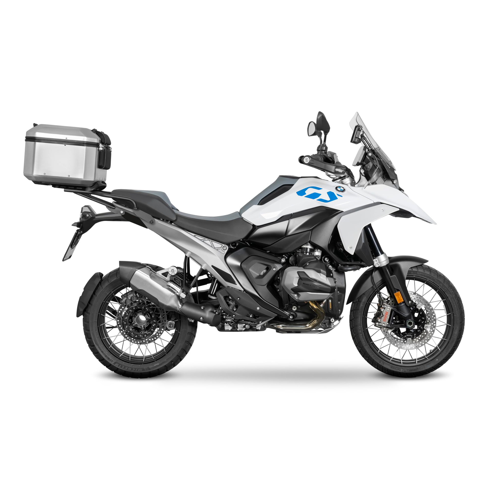 Pyramid Side Panels | Light White | BMW R 1300 GS 2023>Current -  Shop name