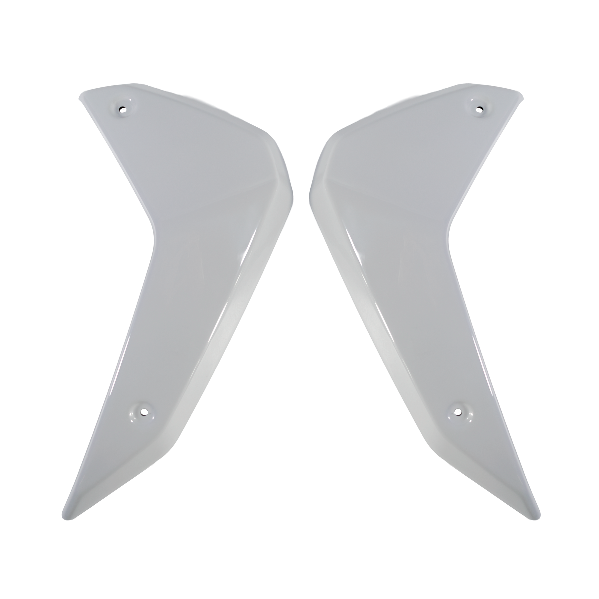 Pyramid Side Panels | Light White | BMW R 1300 GS 2023>Current -  Shop name