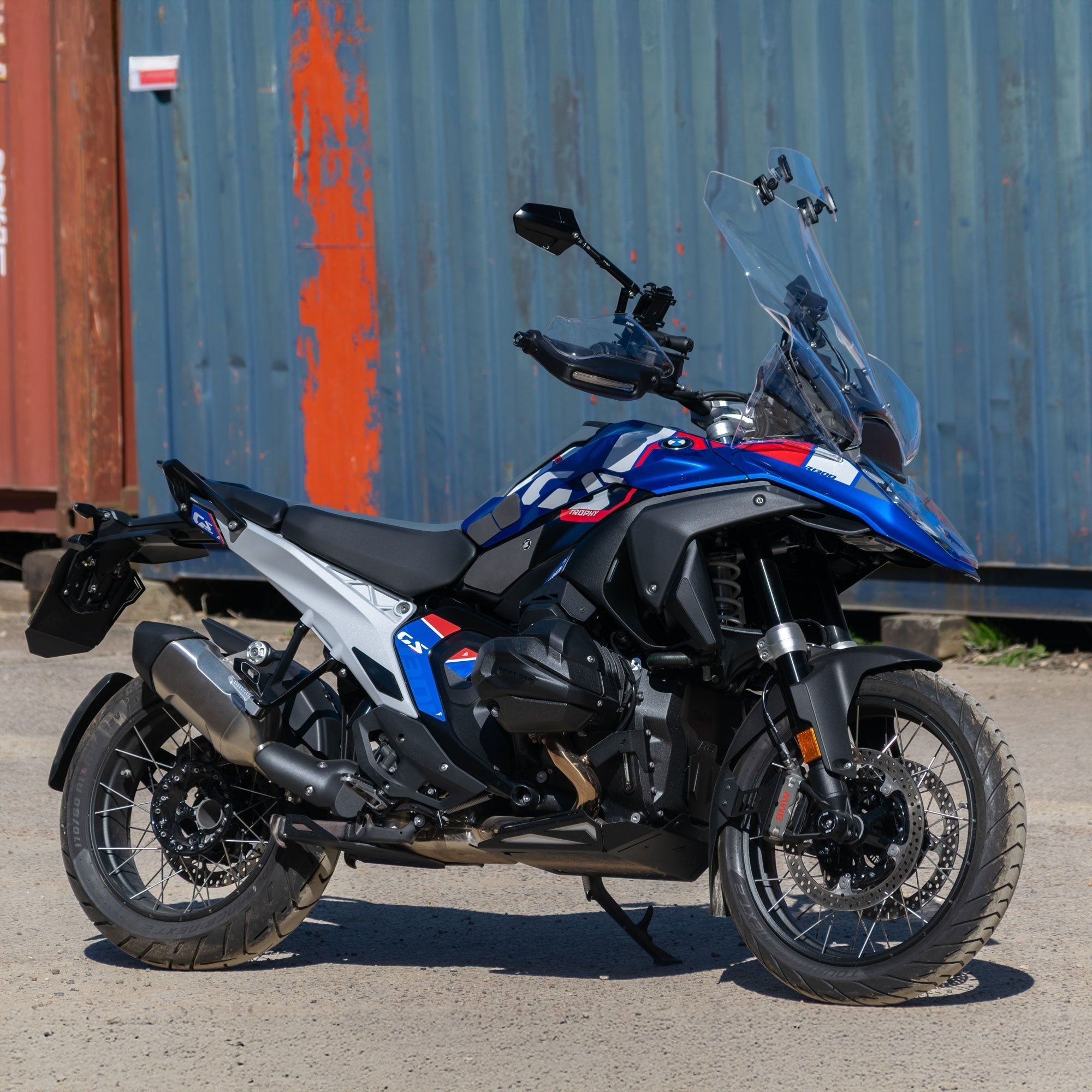Pyramid Side Panels | Matte Black | BMW R 1300 GS 2023>Current -  Shop name