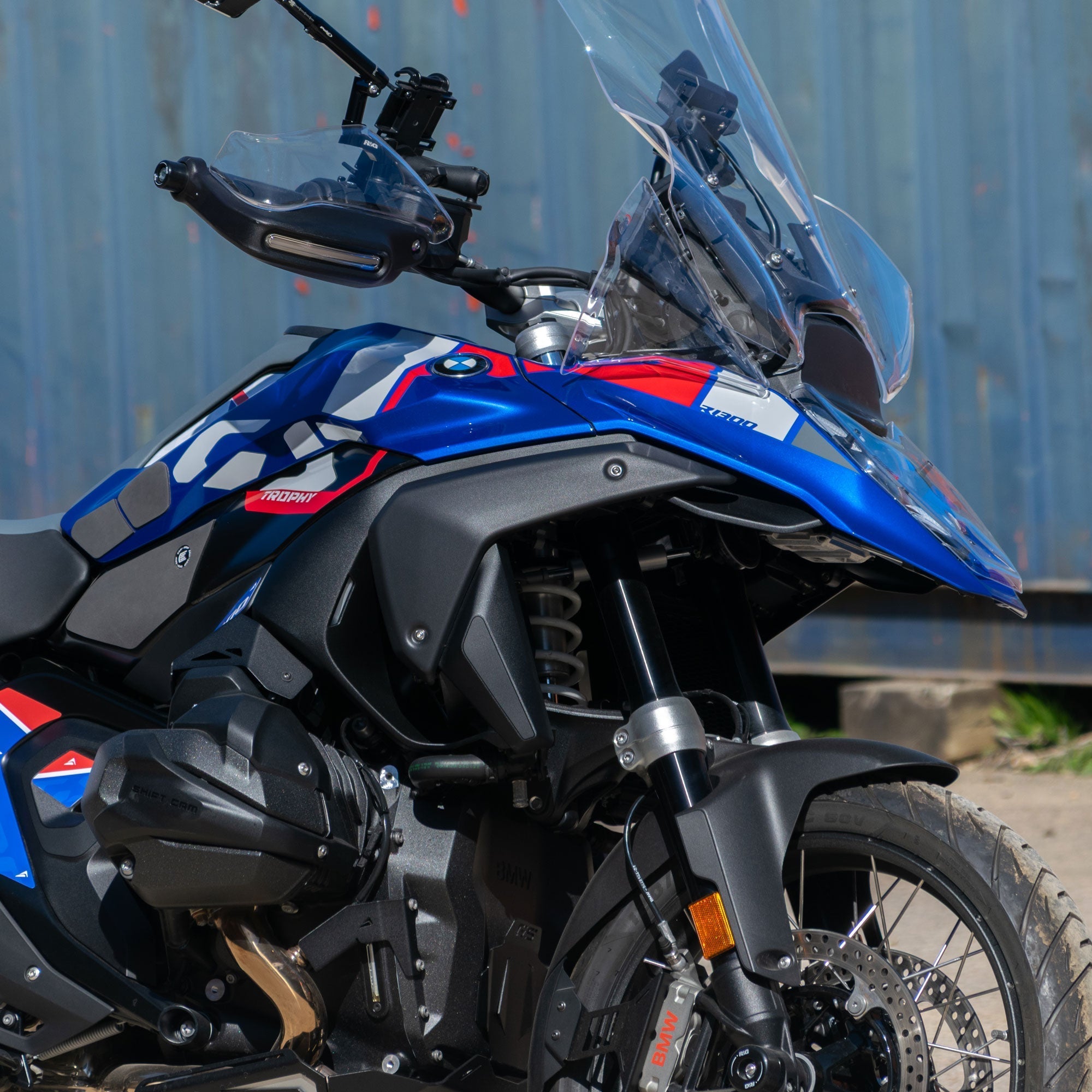 Pyramid Side Panels | Matte Black | BMW R 1300 GS 2023>Current -  Shop name
