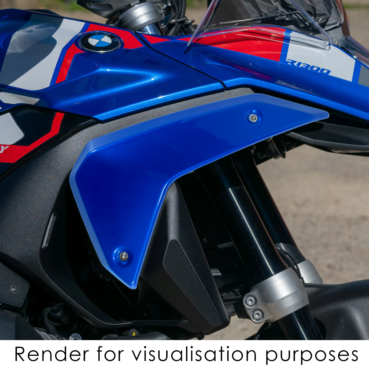Pyramid Side Panels | Trophy Blue | BMW R 1300 GS 2023>Current -  Shop name