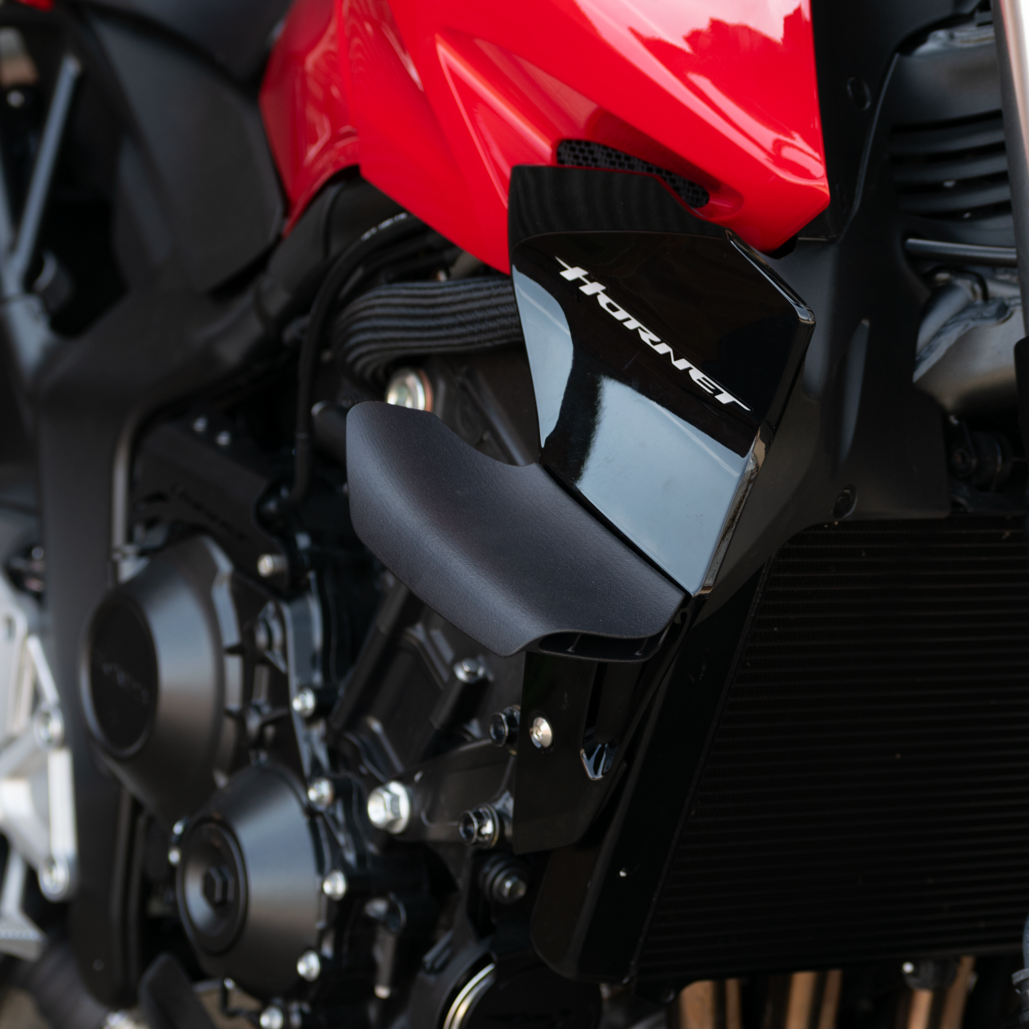 Pyramid Side Wings | Matte Black | Honda CB1000 Hornet inc SP 2025>Current -  Shop name