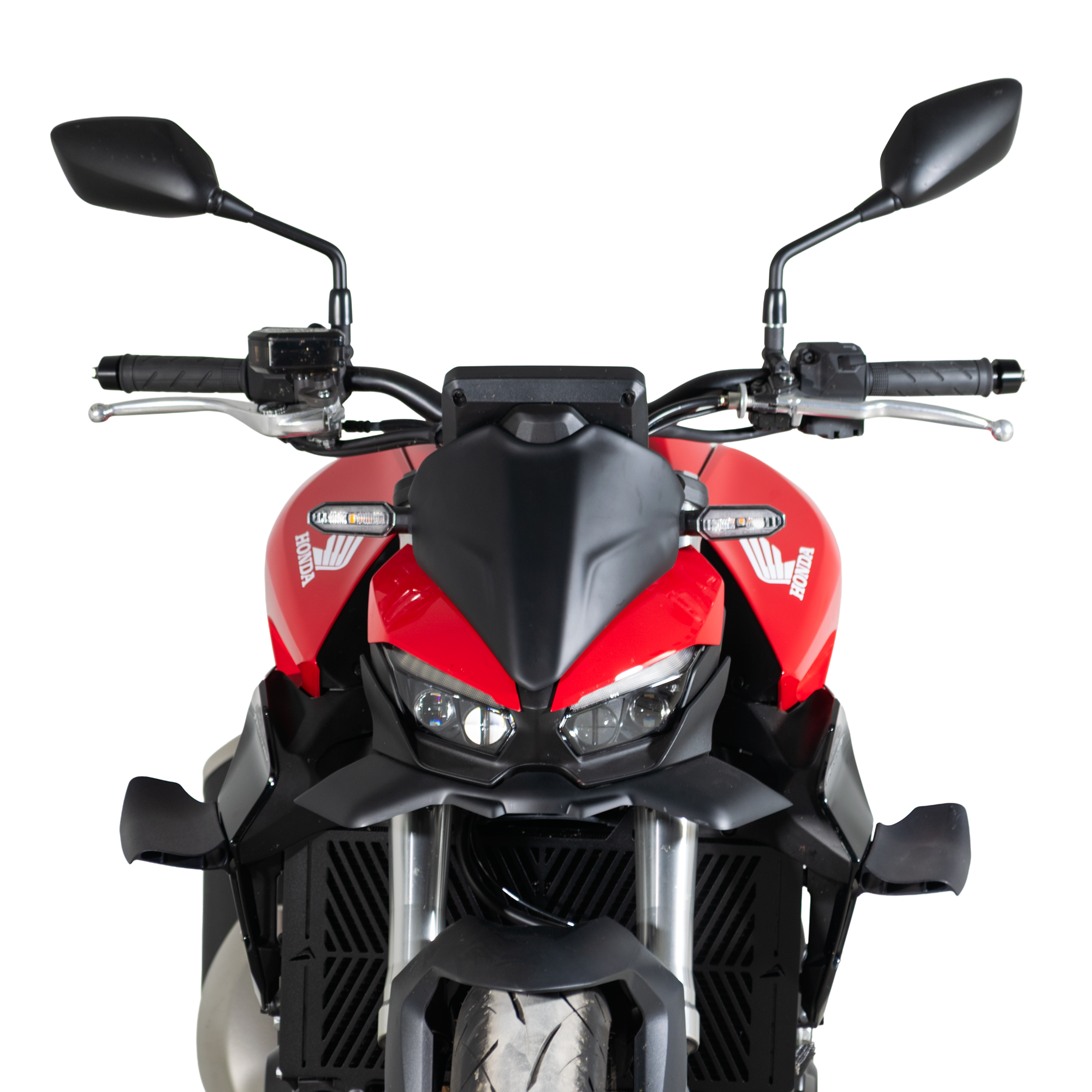 Pyramid Side Wings | Matte Black | Honda CB1000 Hornet inc SP 2025>Current -   Pyramid Motorcycle Accessories