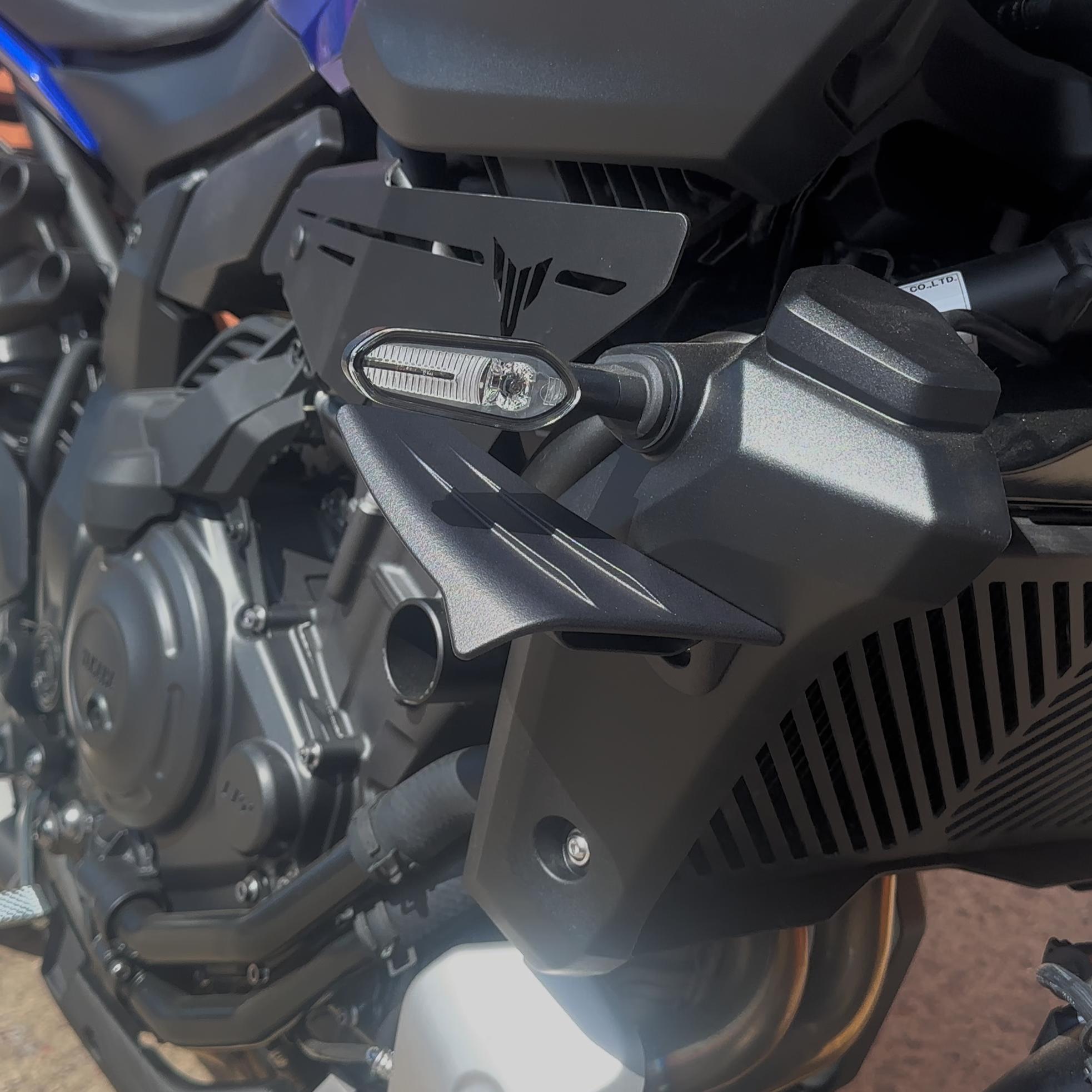 Pyramid Side Wings | Matte Black | Yamaha MT-07 2025>Current -  Shop name