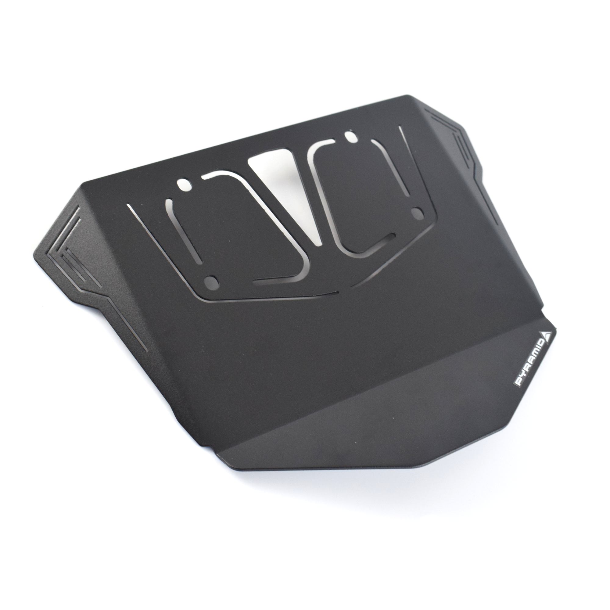 Pyramid Splash Plate | Matte Black | BMW R 1300 GS 2023>Current-34916M-Ductails-Pyramid Motorcycle Accessories