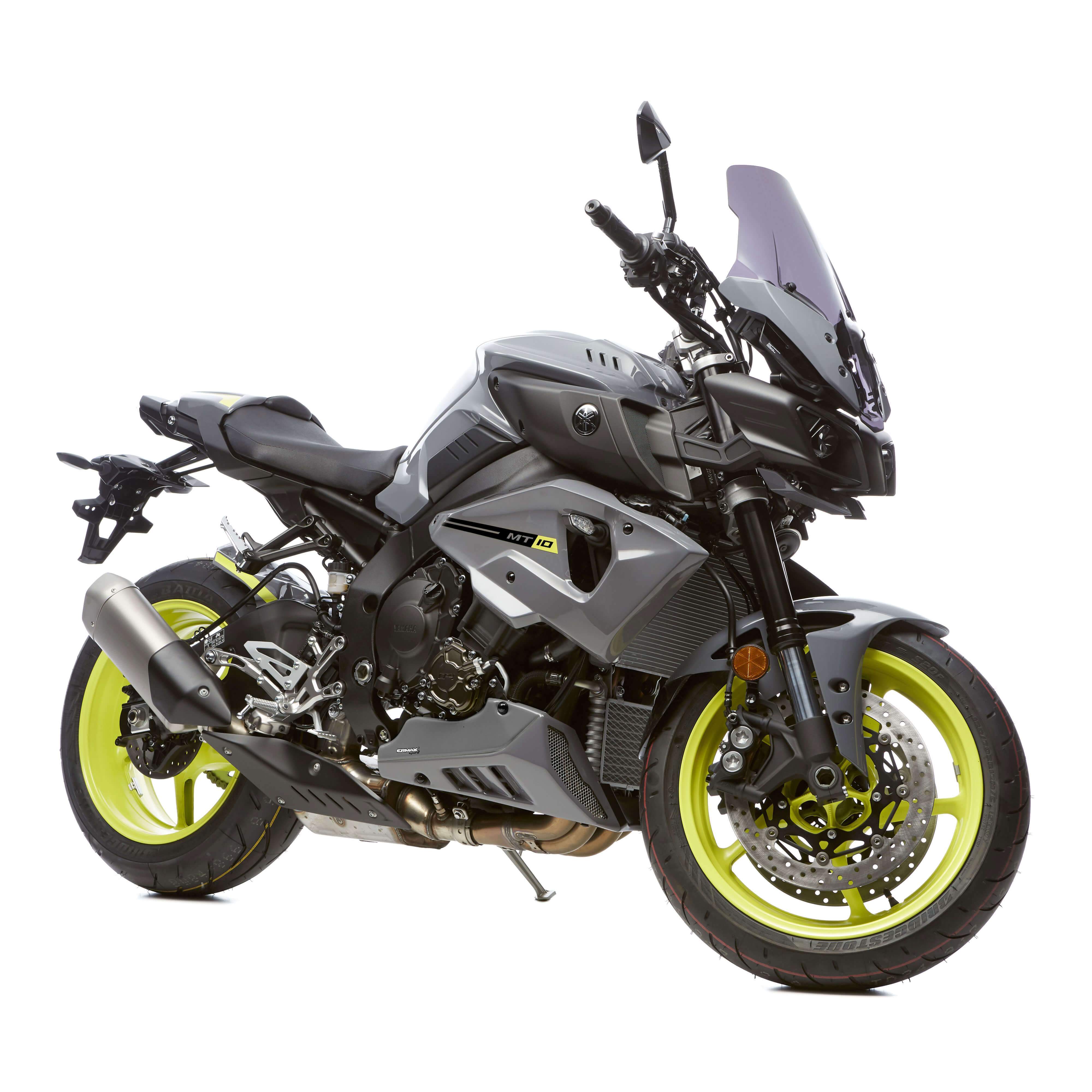Pyramid Sport Fairing Panels | Gloss Grey (Nimbus Grey) | Yamaha MT-10 2016>2021 -  Shop name