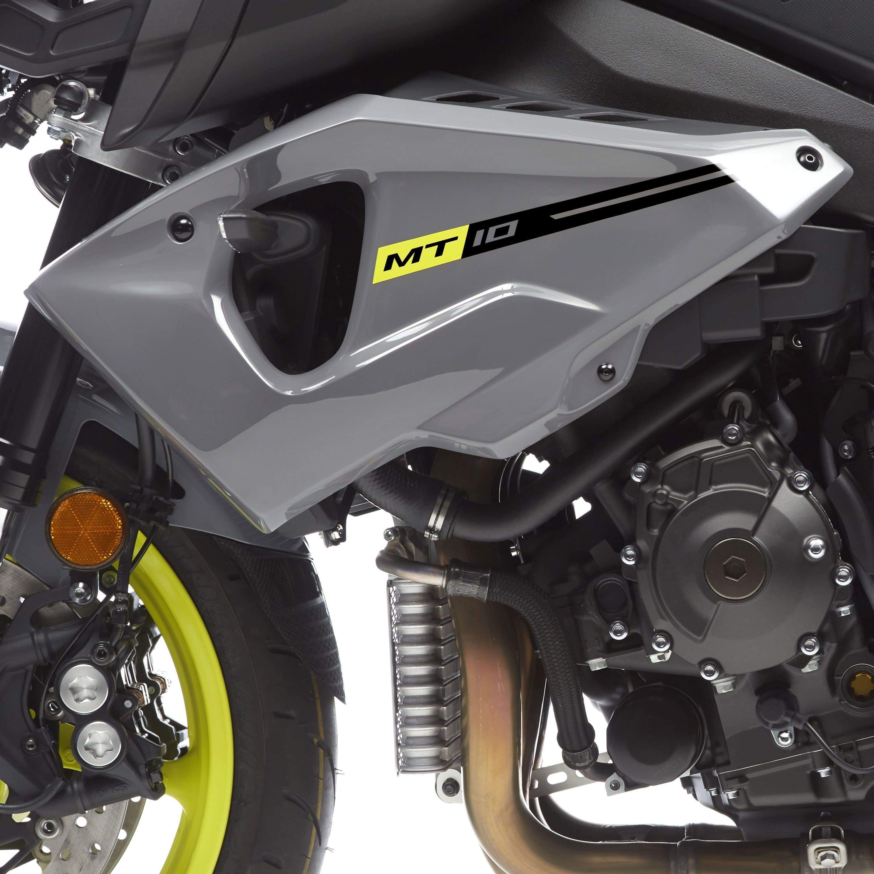 Pyramid Sport Fairing Panels | Unpainted | Yamaha MT-10 2016>2021-Infill Panels-Pyramid Motorcycle Accessories