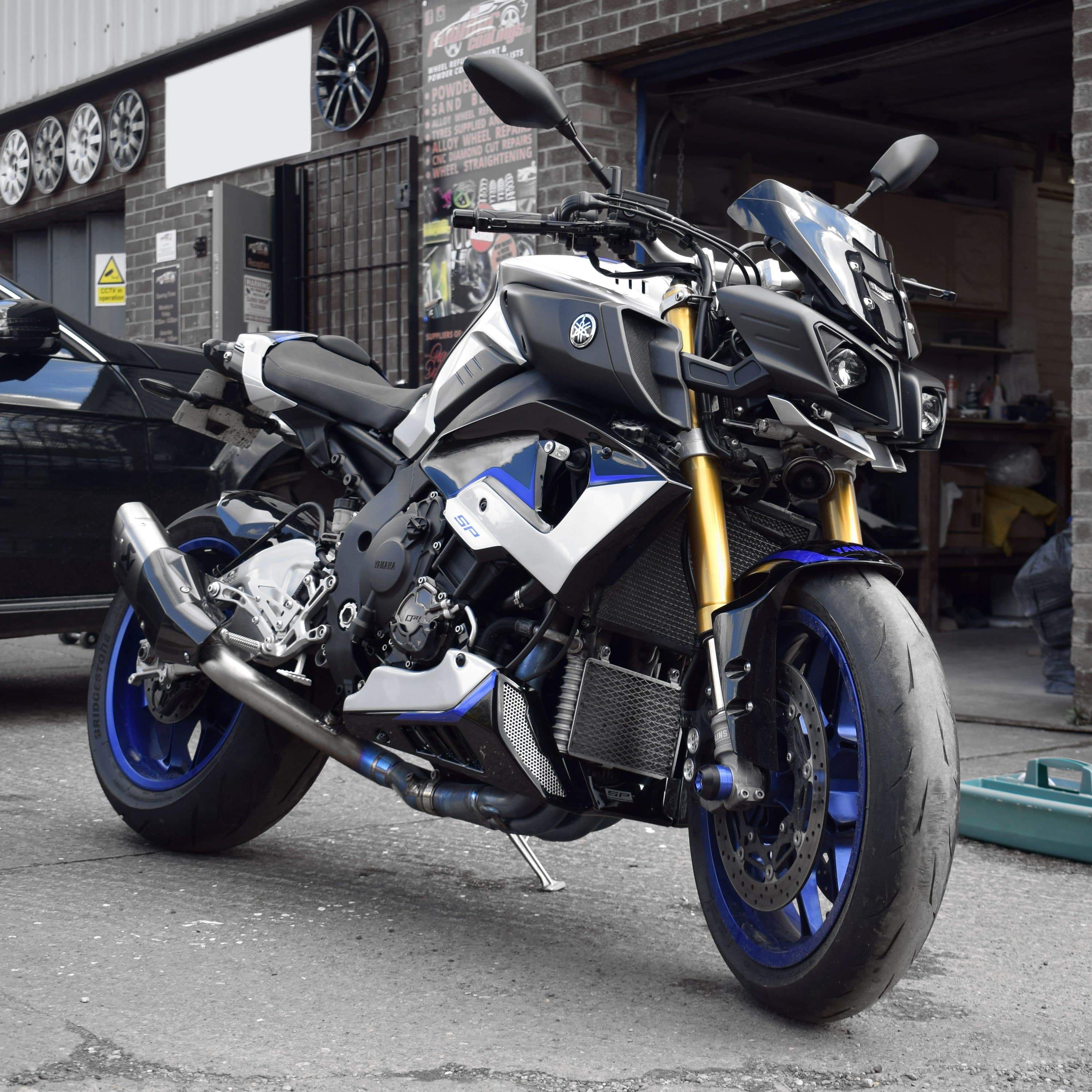 Pyramid Sport Fairing Panels | Unpainted | Yamaha MT-10 2016>2021-Infill Panels-Pyramid Motorcycle Accessories