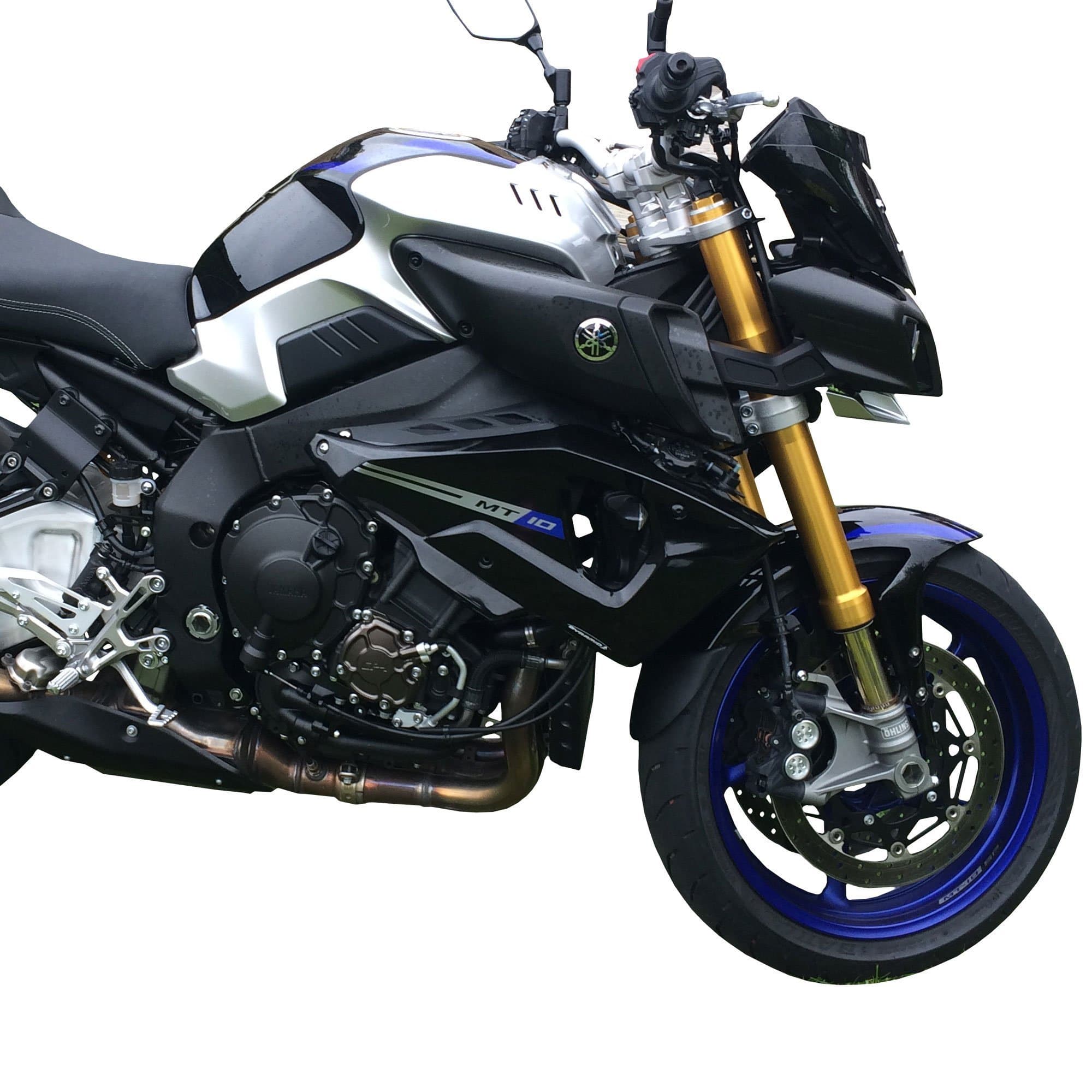Pyramid Sport Fairing Panels | Unpainted | Yamaha MT-10 2016>2021-Infill Panels-Pyramid Motorcycle Accessories