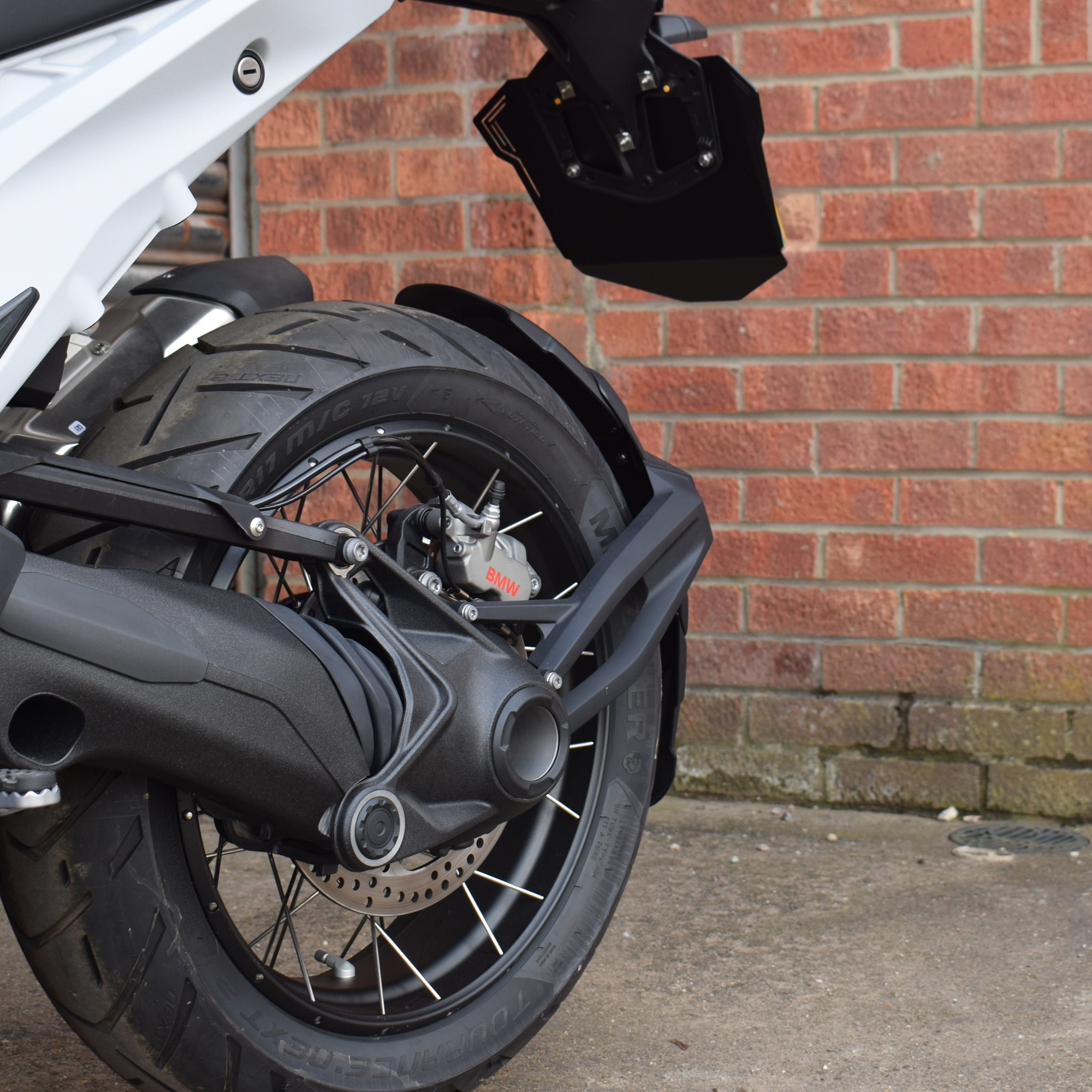 Pyramid Spray Guard Extension | Matte Black | BMW R 1300 GS 2023>Current-Sprayguard Extension-Pyramid Motorcycle Accessories