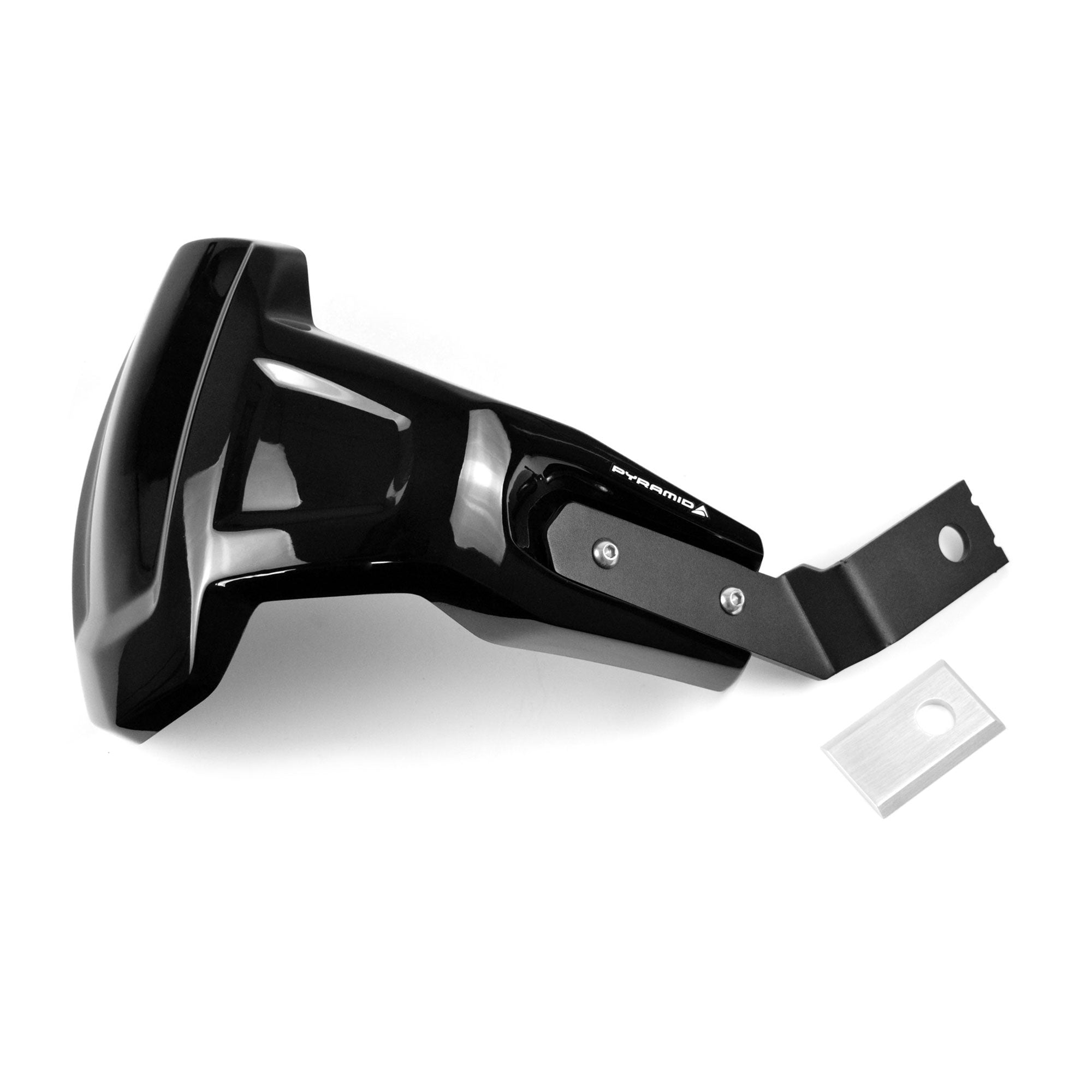 Pyramid Spray Guard | Gloss Black | Honda CB750 Hornet 2023>Current -  Shop name