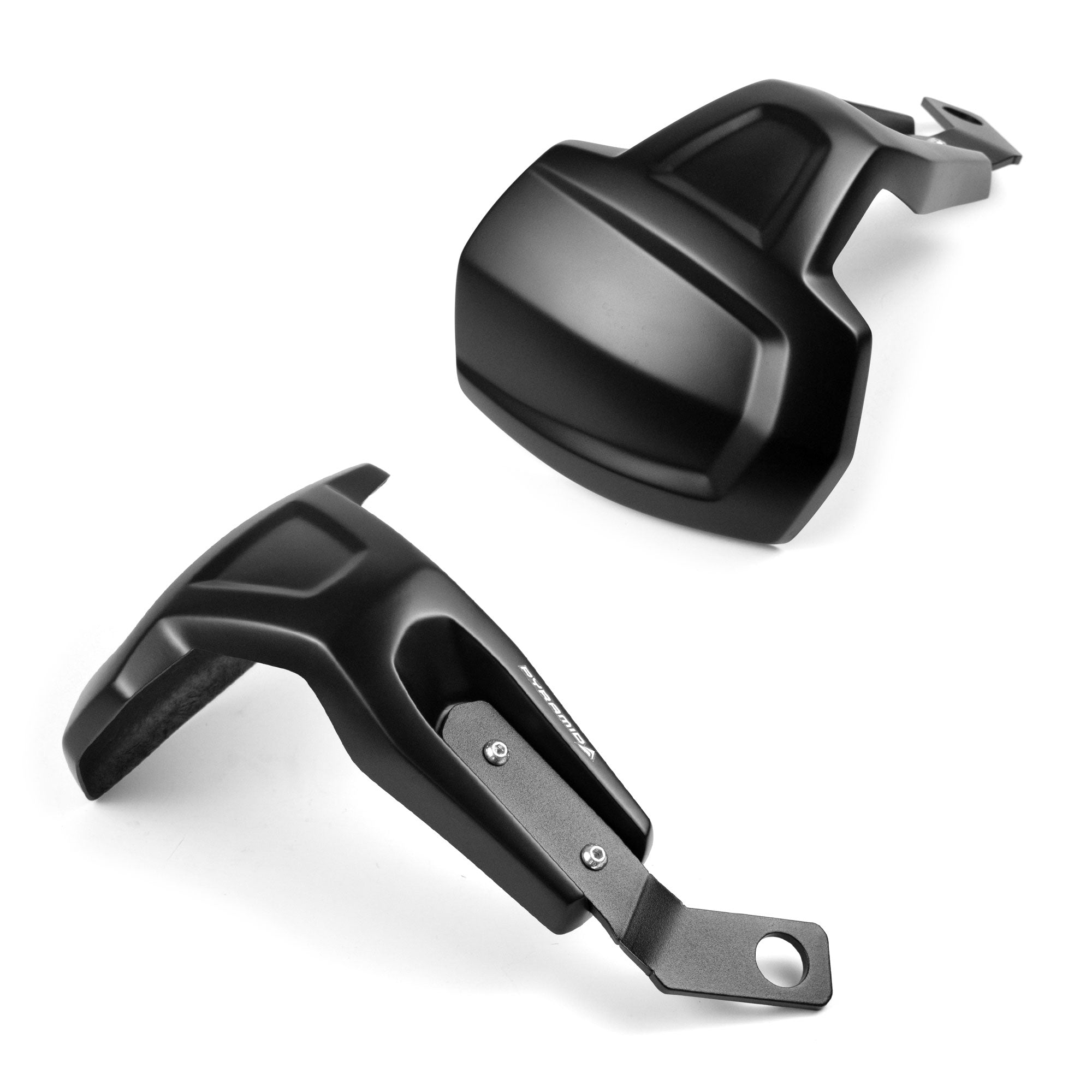 Pyramid Spray Guard | Matte Black | Yamaha MT-09 2021>2025-Spray Guards-Pyramid Motorcycle Accessories