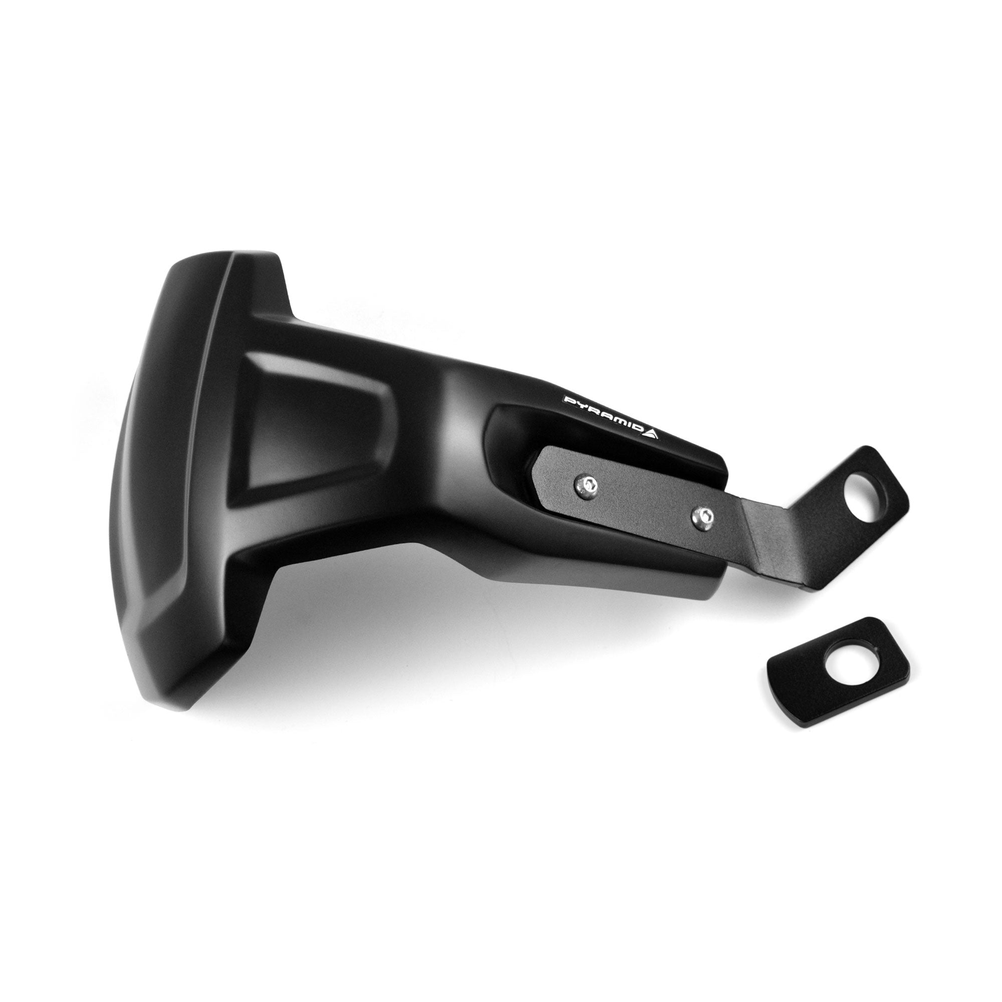 Pyramid Spray Guard | Matte Black | Yamaha MT-09 2021>2025-Spray Guards-Pyramid Motorcycle Accessories