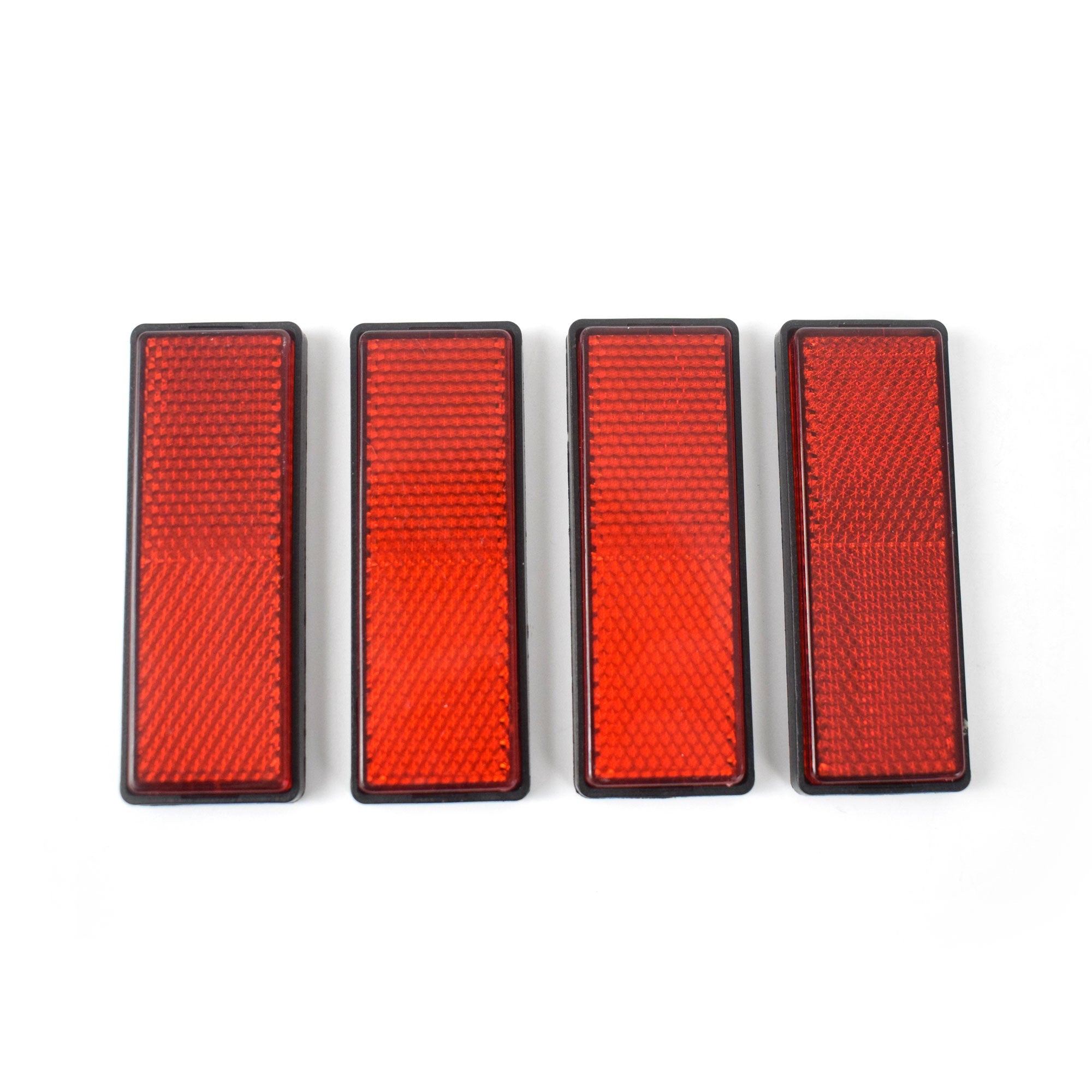 Pyramid Stick on Red Reflectors-08001-Bike Care-Pyramid Motorcycle Accessories