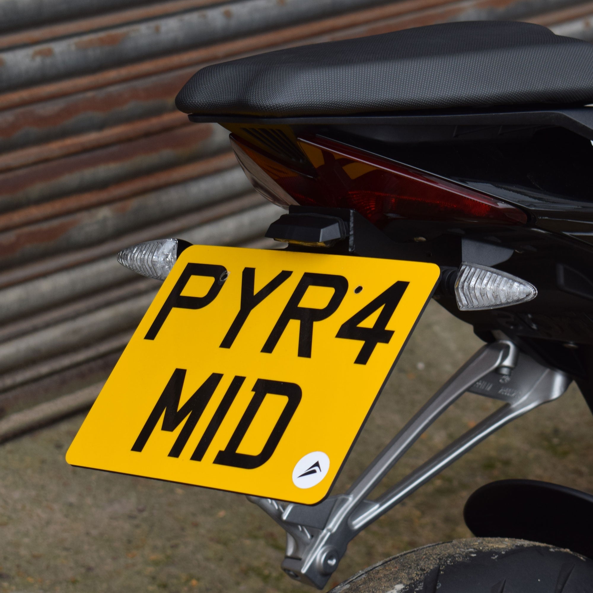 Pyramid Tail Tidy | Matte Black | Aprilia Tuono 660 2021>Current-Tail Tidies-Pyramid Motorcycle Accessories