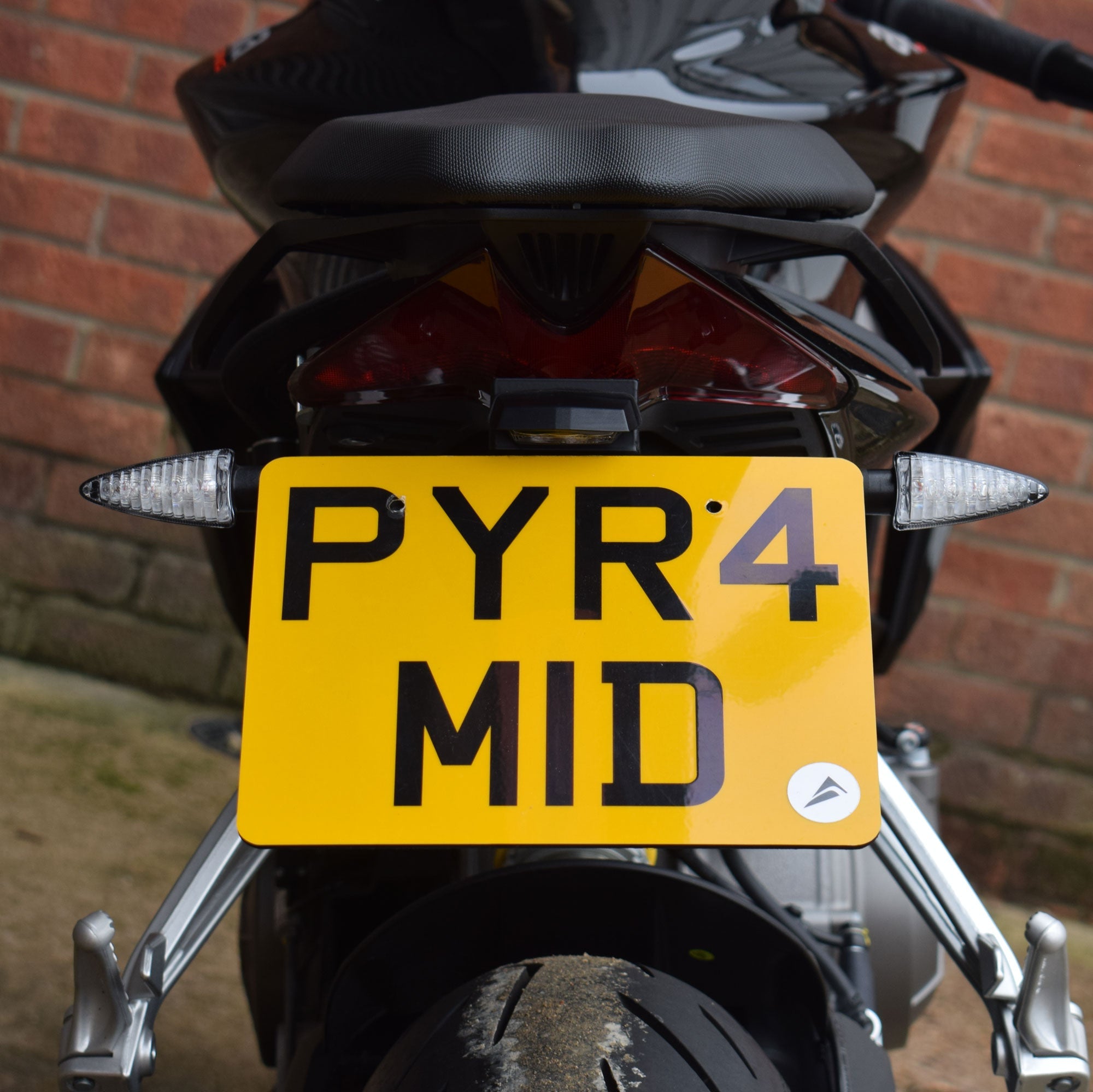 Pyramid Tail Tidy | Matte Black | Aprilia Tuono V4 Factory 1100 2021>Current-Tail Tidies-Pyramid Motorcycle Accessories