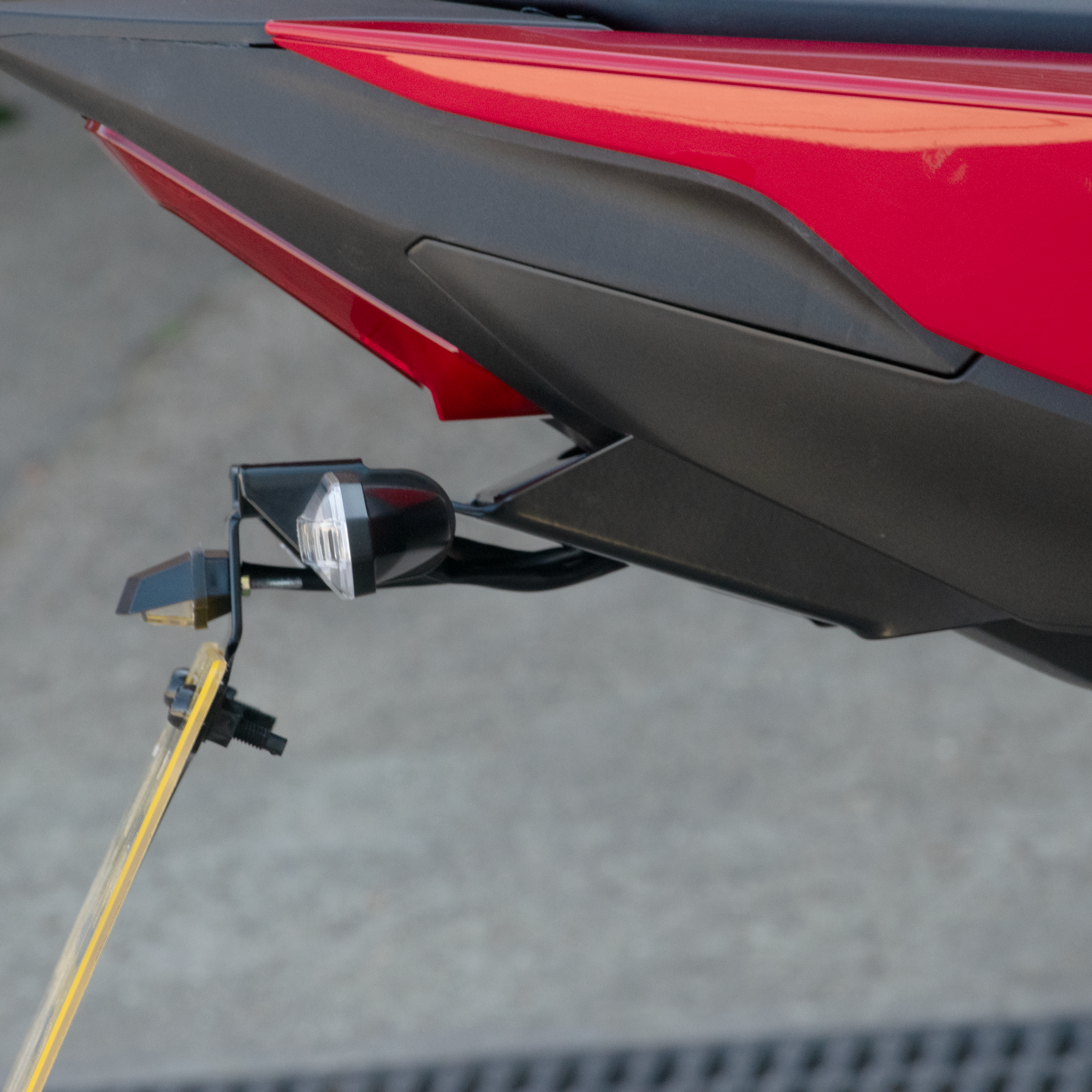 Pyramid Tail Tidy | Matte Black | Honda CB1000 Hornet inc SP 2025>Current -  Shop name