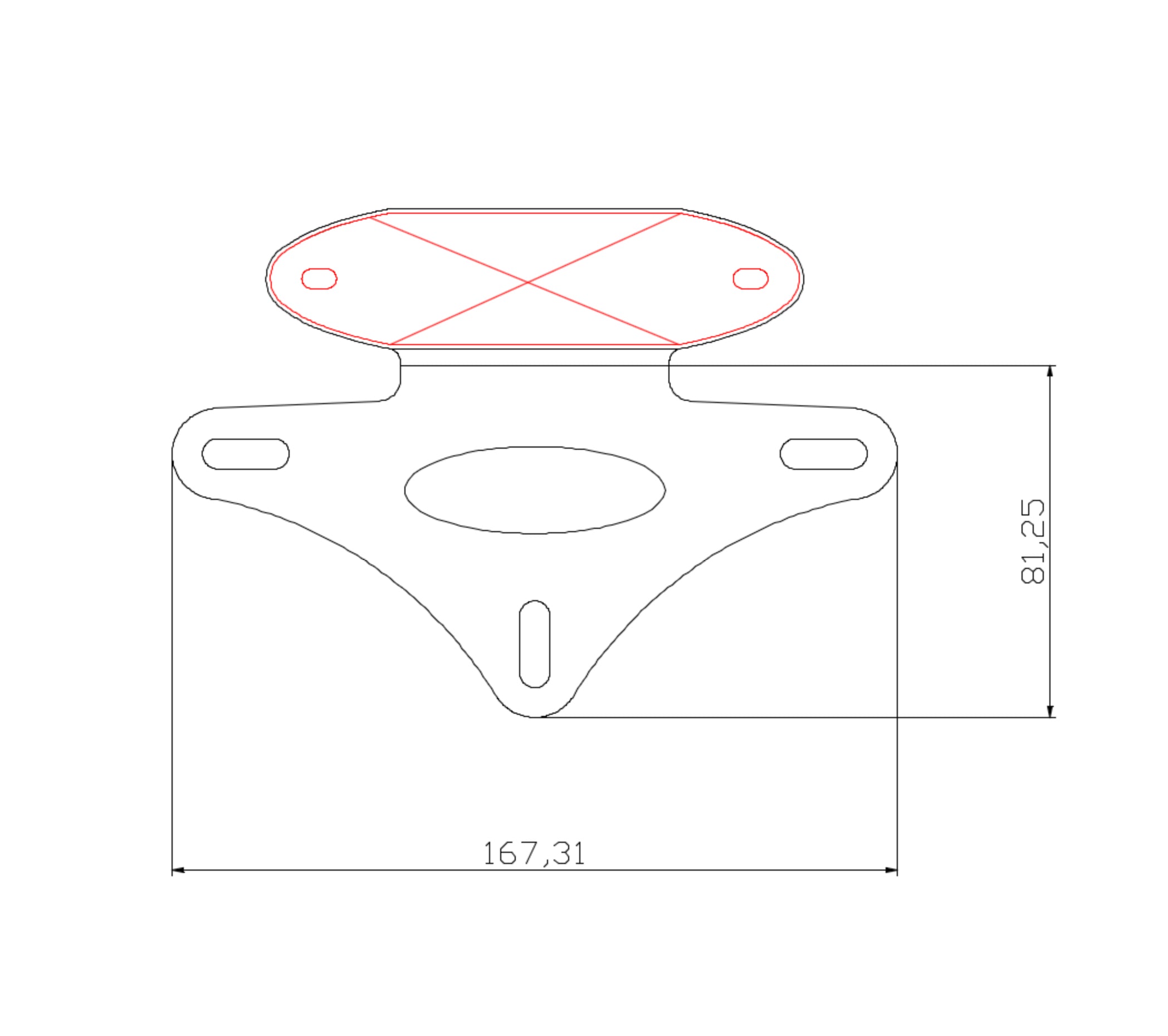 Pyramid Tail Tidy | Matte Black | Suzuki GSX-8R 2023>Current -  Shop name