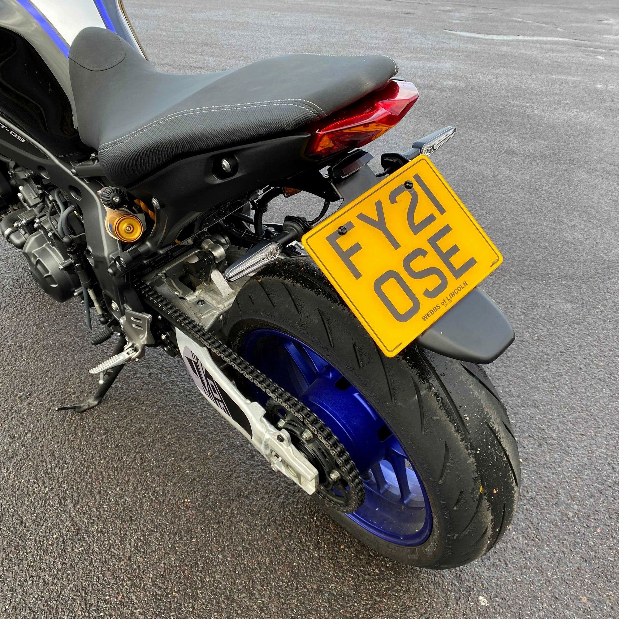 Yamaha mt 09 online 2021 tail tidy