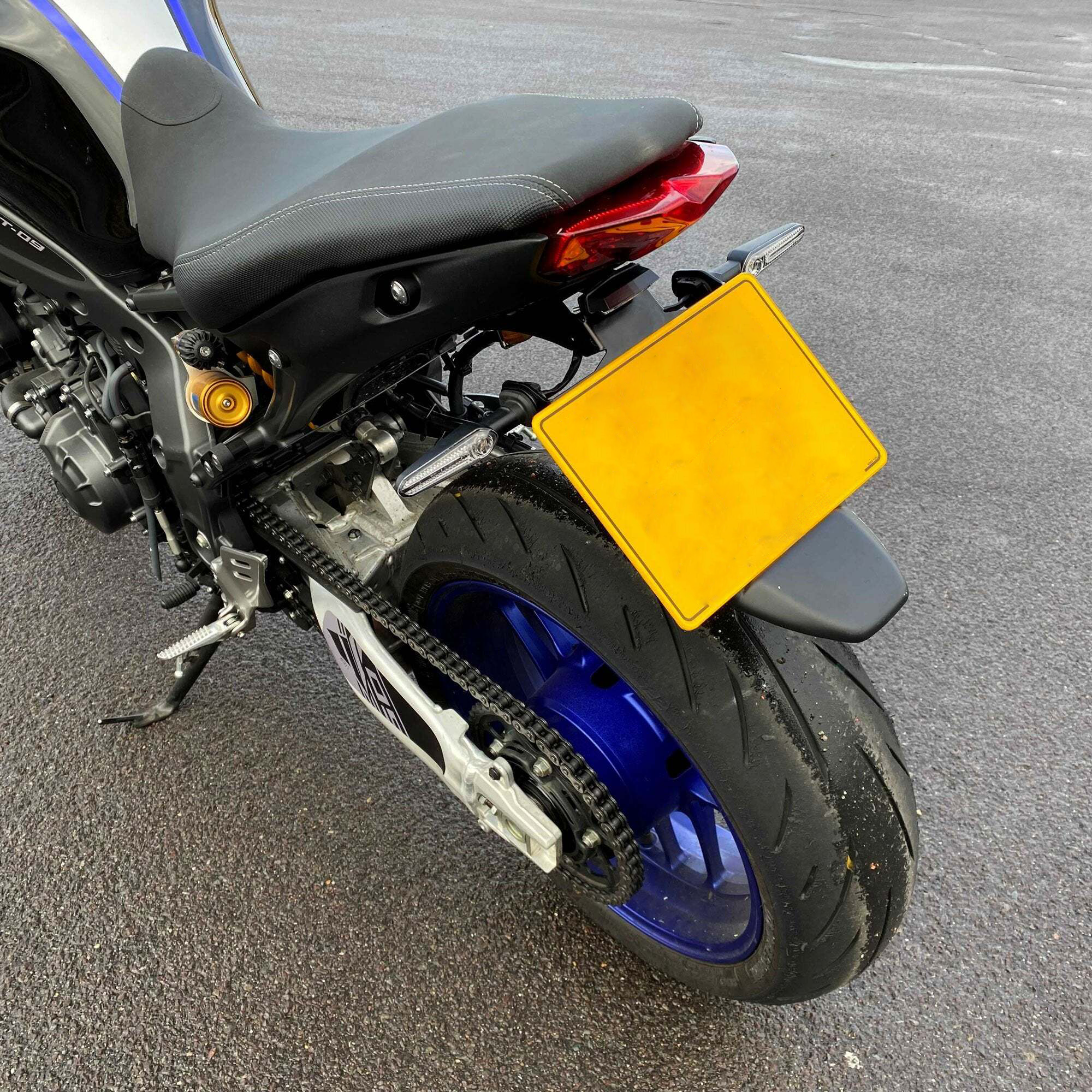Pyramid Tail Tidy | Matte Black | Yamaha MT-09 SP 2021>2023-Tail Tidies-Pyramid Motorcycle Accessories