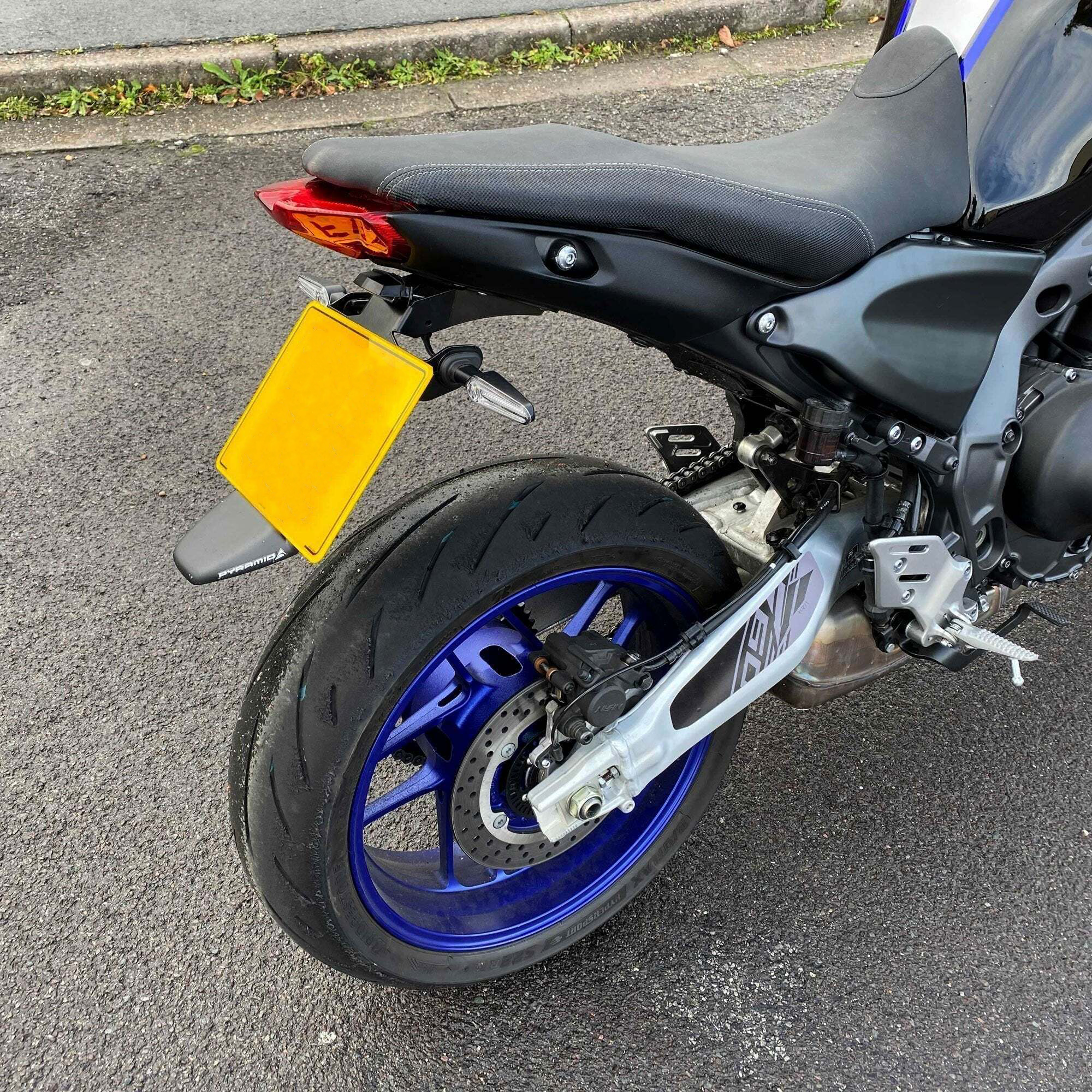Pyramid Tail Tidy | Matte Black | Yamaha MT-09 SP 2021>2023-Tail Tidies-Pyramid Motorcycle Accessories
