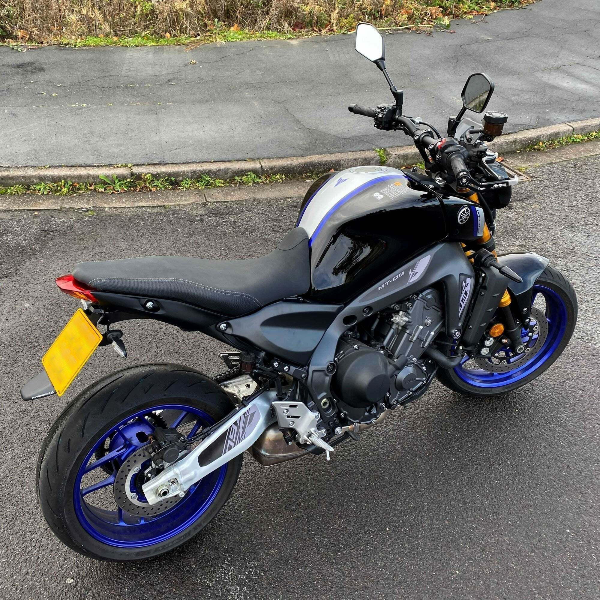 Pyramid Tail Tidy | Matte Black | Yamaha MT-09 SP 2021>2023-Tail Tidies-Pyramid Motorcycle Accessories