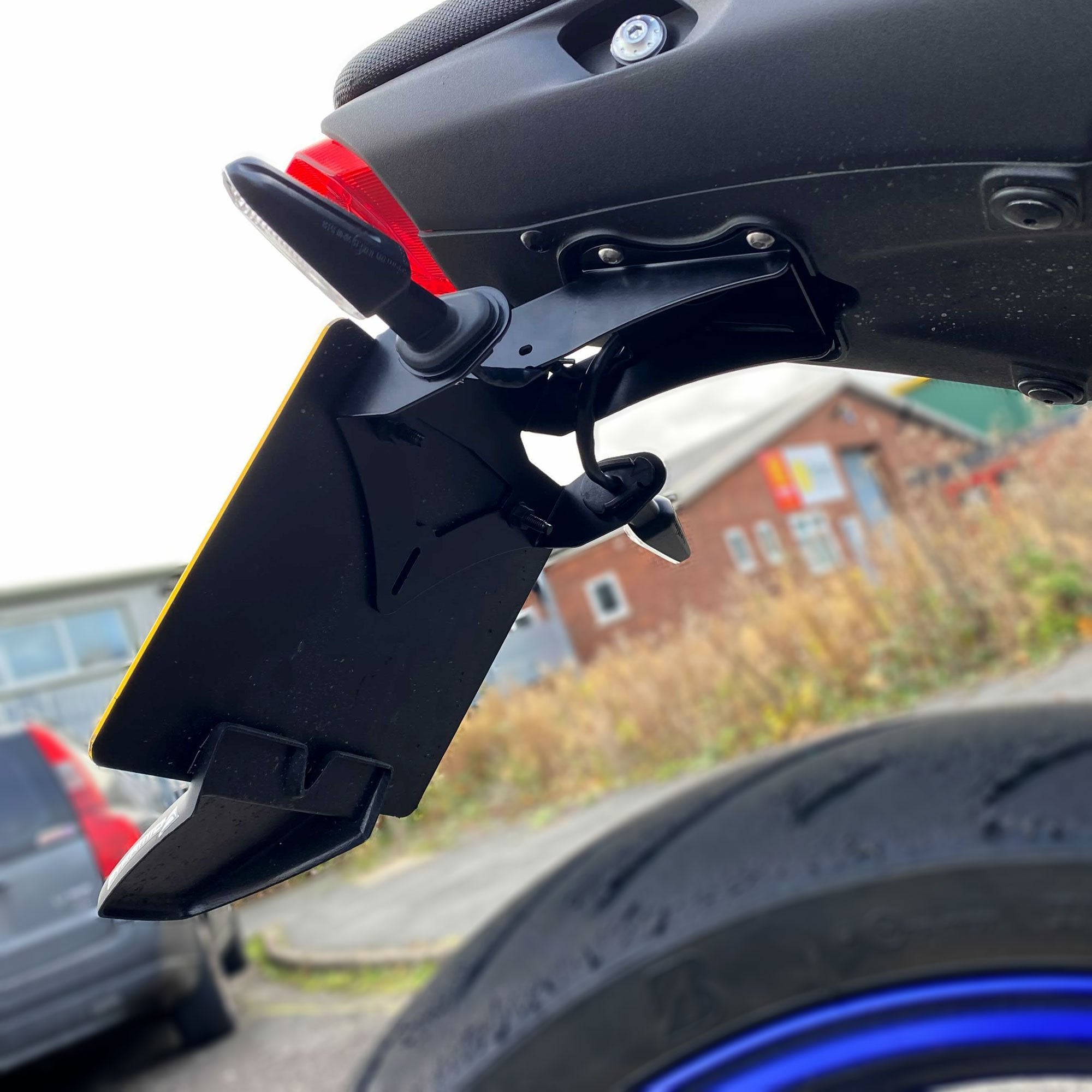 Pyramid Tail Tidy | Matte Black | Yamaha MT-09 SP 2021>2023-Tail Tidies-Pyramid Motorcycle Accessories