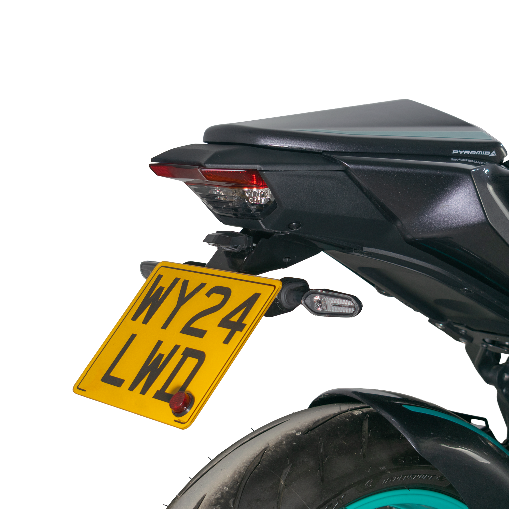 Pyramid Tail Tidy Matte Black Yamaha MT-09 2024>Current