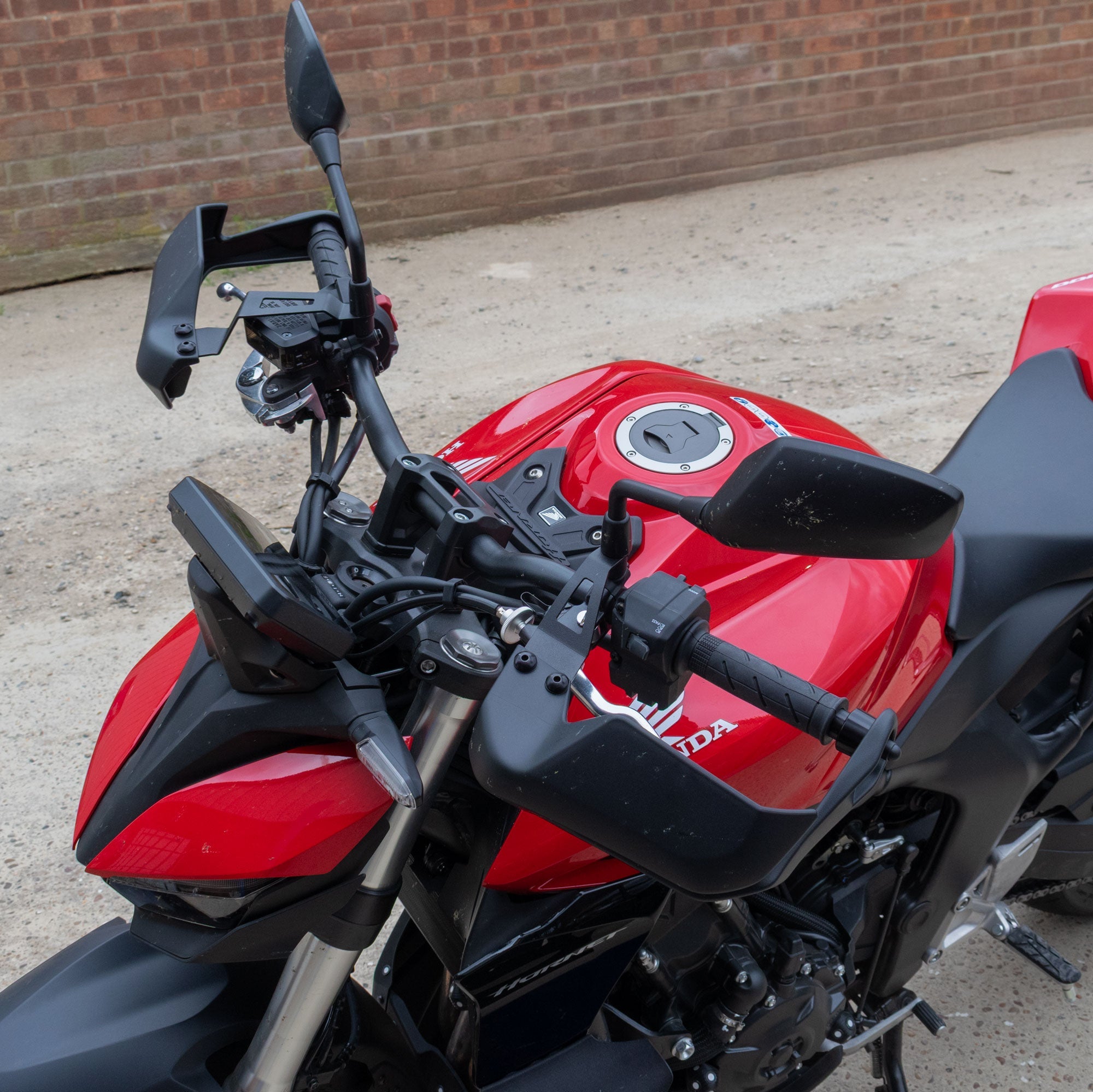 Pyramid Tank Ornament | Matte Black | Honda CB1000 Hornet (inc SP) 2025>Current -  Shop name