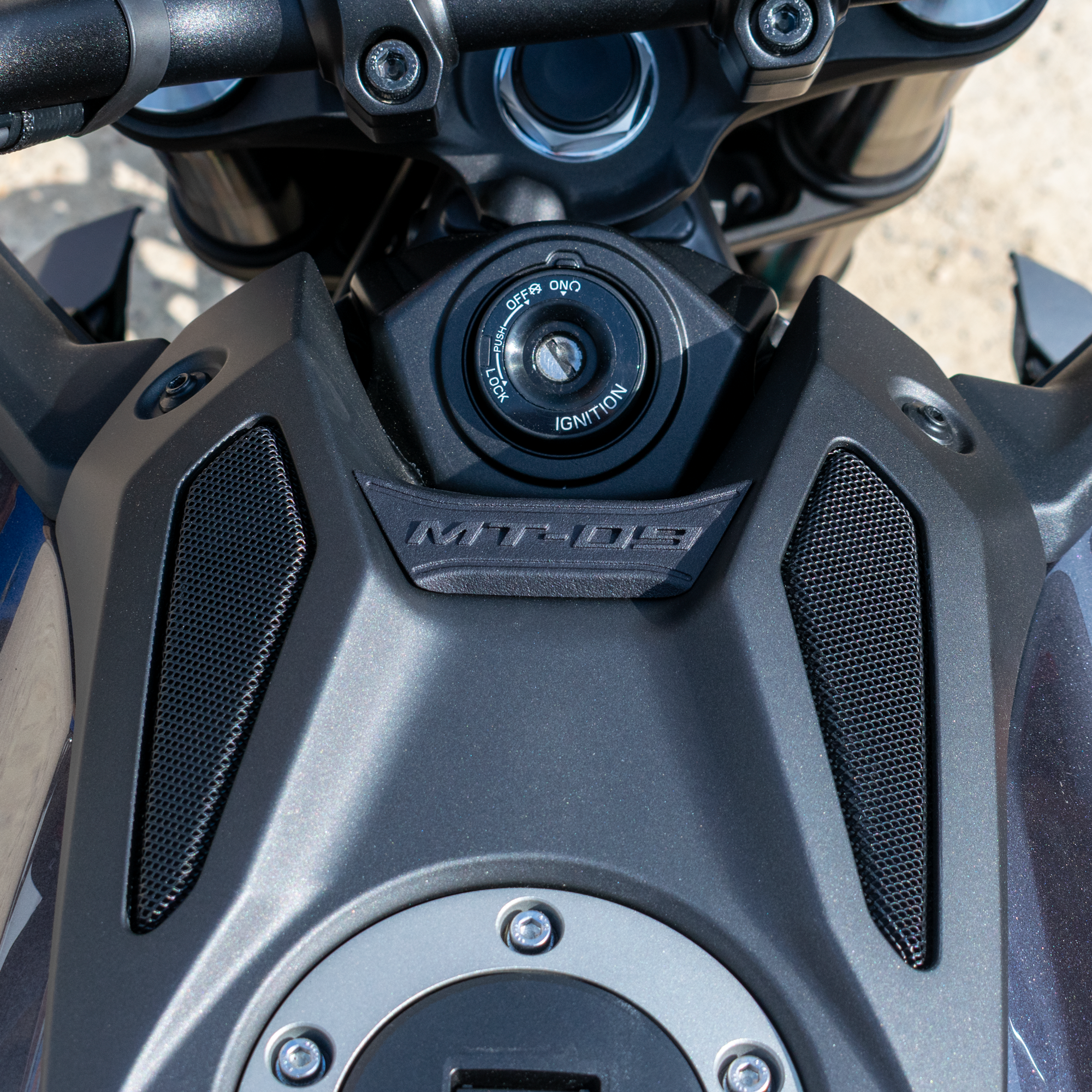 Pyramid Tank Ornament | Matte Black | Yamaha MT-09 inc SP 2024>Current -  Shop name