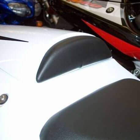 Pyramid Thin Seat Pad | Black | Suzuki GSX-R1000 2001>2002-10011-Seat Pads-Pyramid Motorcycle Accessories