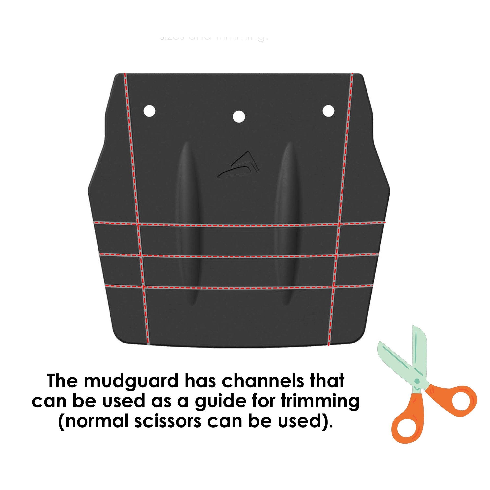 Pyramid Universal Shock Shield Rubber Mudflap -  Shop name