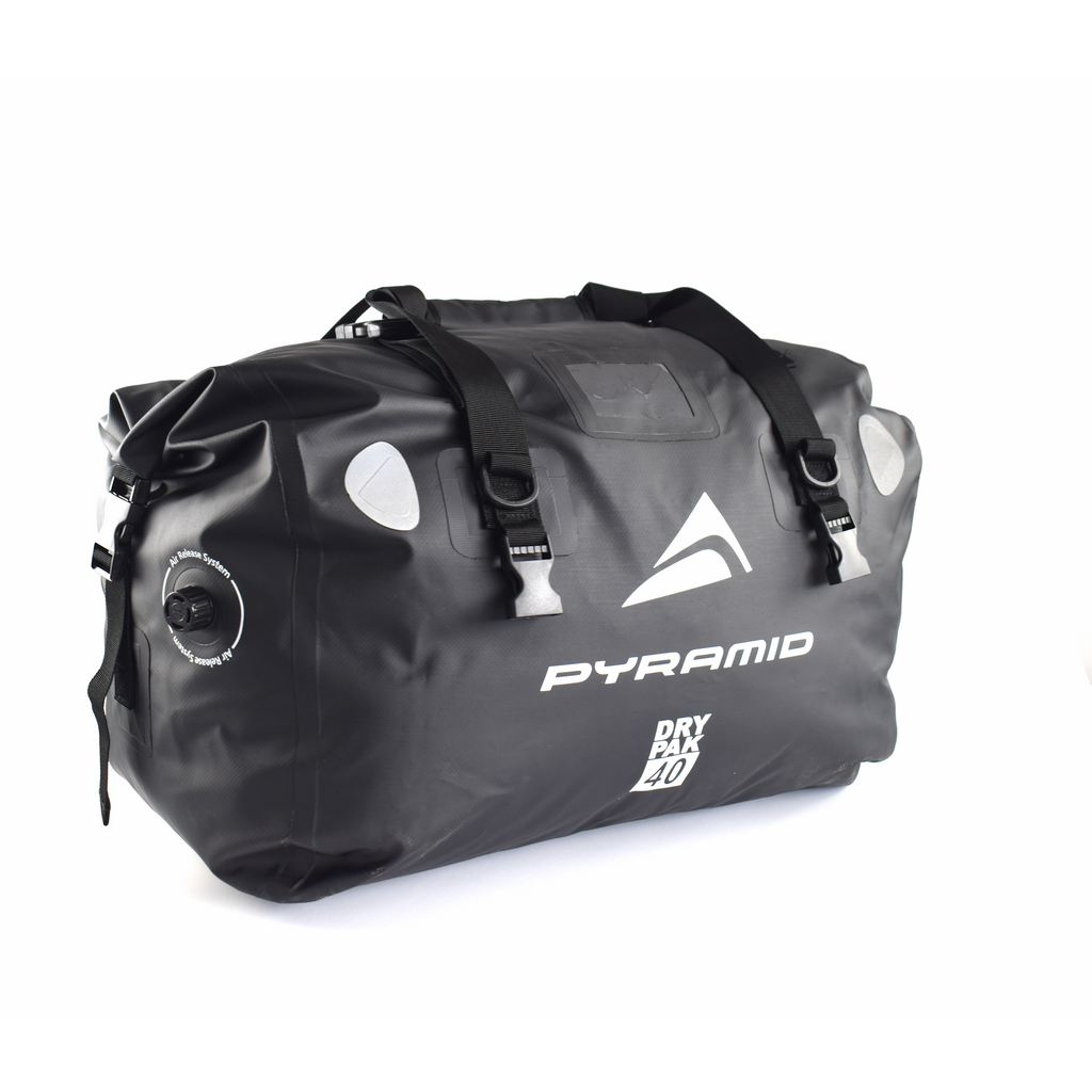 Pyramid Waterproof 40L Motorcycle Duffle Bag | Black -  Shop name