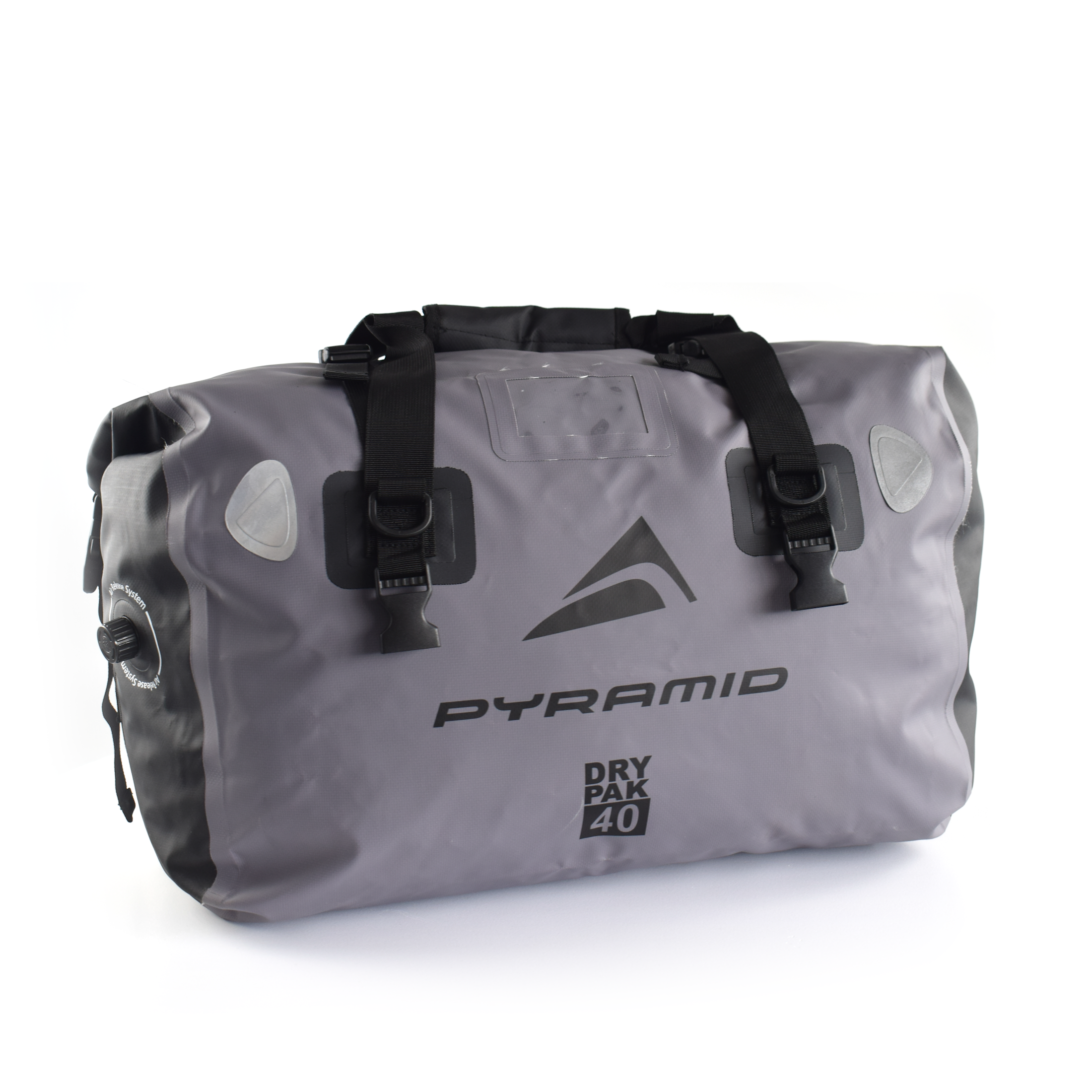 Pyramid Waterproof 40L Motorcycle Duffle Bag | Grey -  Shop name