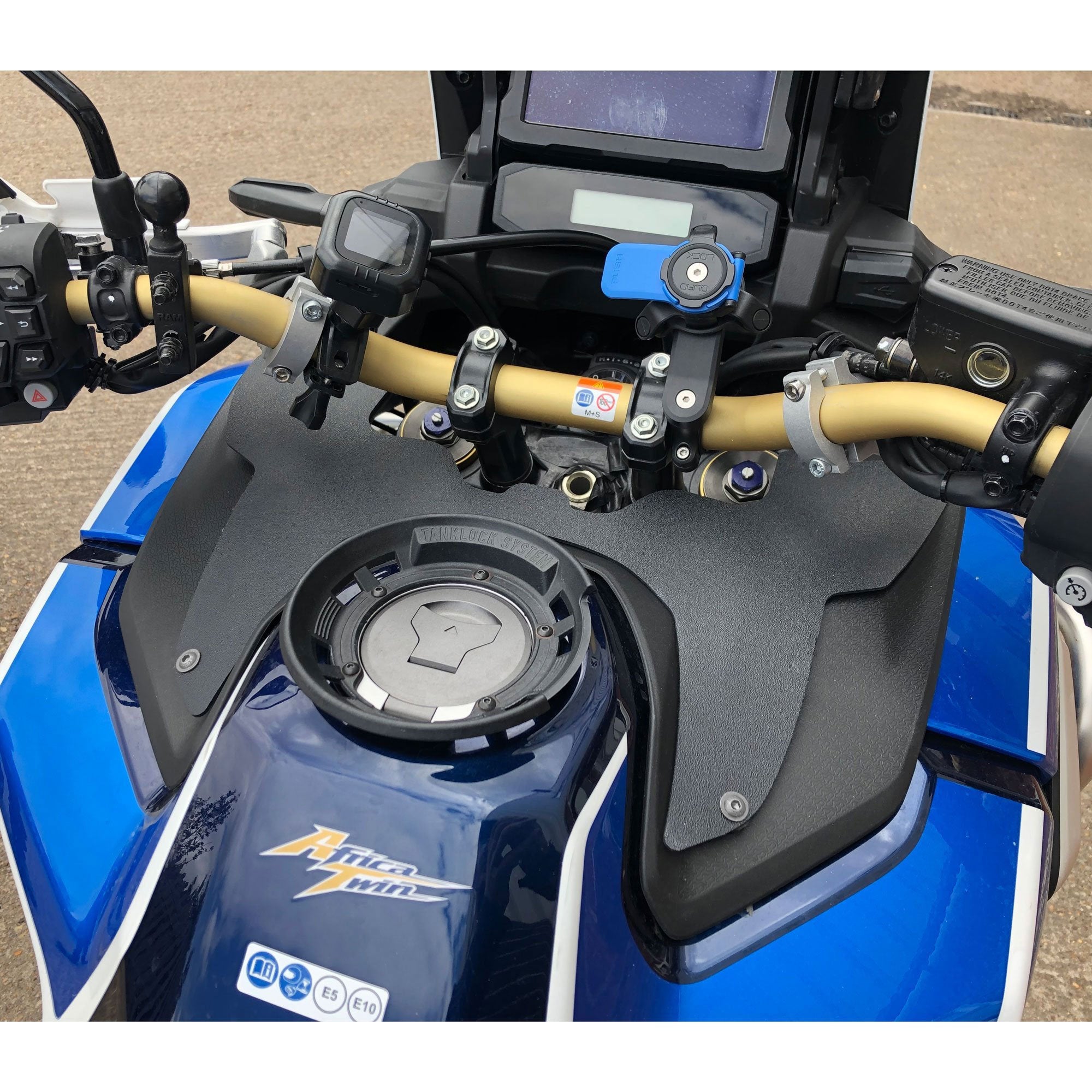 Forkshield Updraft Deflector Black For Honda CRF1000L Africa Twin 2016-2019