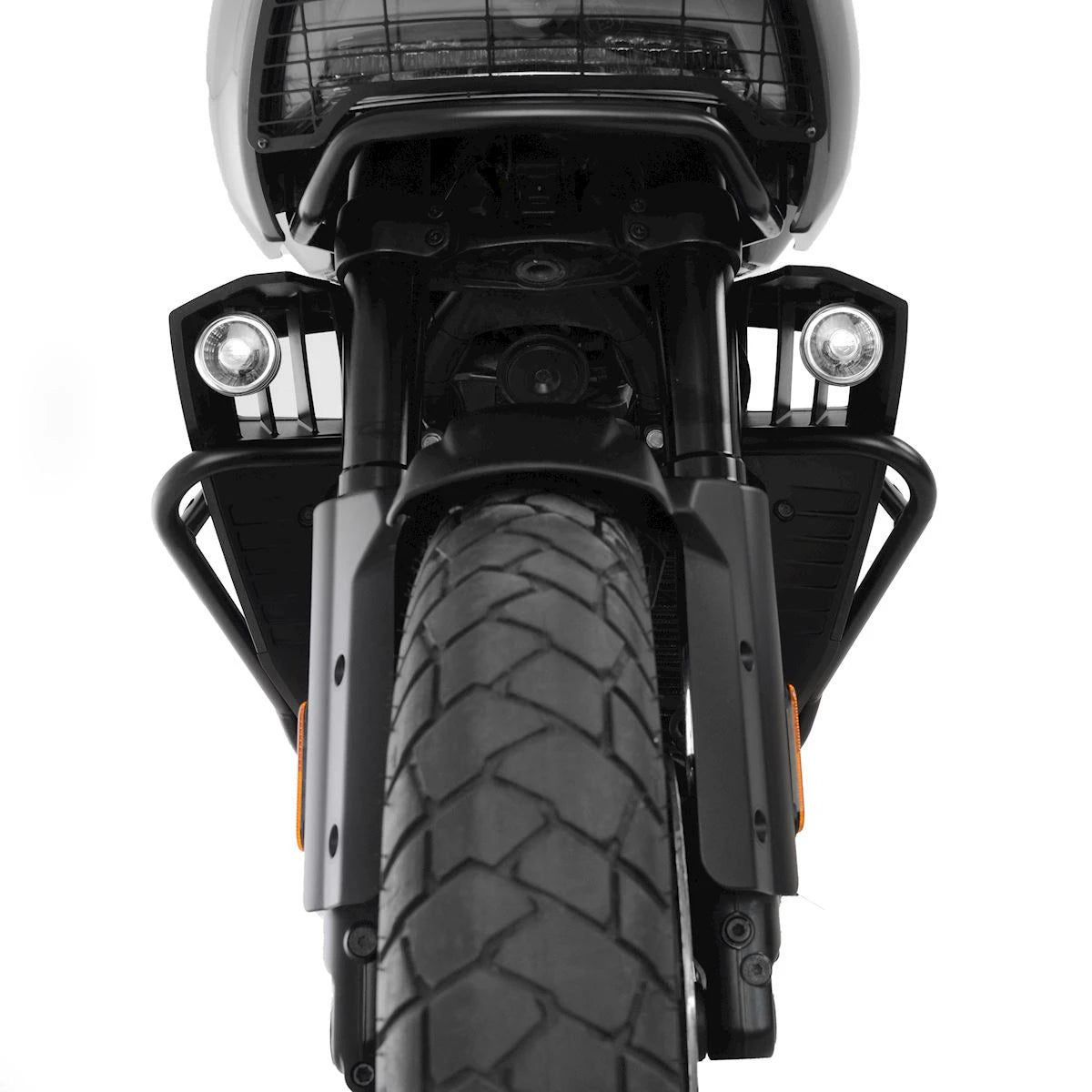 R&G Adventure Bars | Black | Harley-Davidson Pan America (RA1250) 2021>2023-RAB0086BK-Engine Guards-Pyramid Motorcycle Accessories