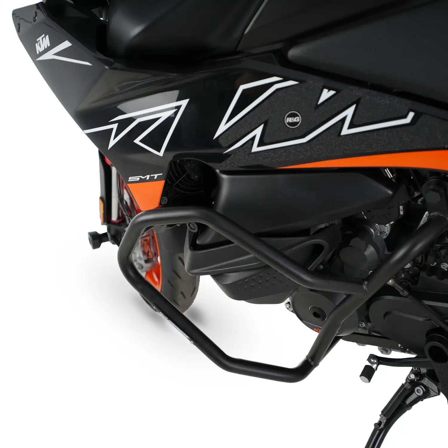 R&G Adventure Bars | Black | KTM 790 Adventure 2019>2022-RAB0050BK-Engine Guards-Pyramid Motorcycle Accessories