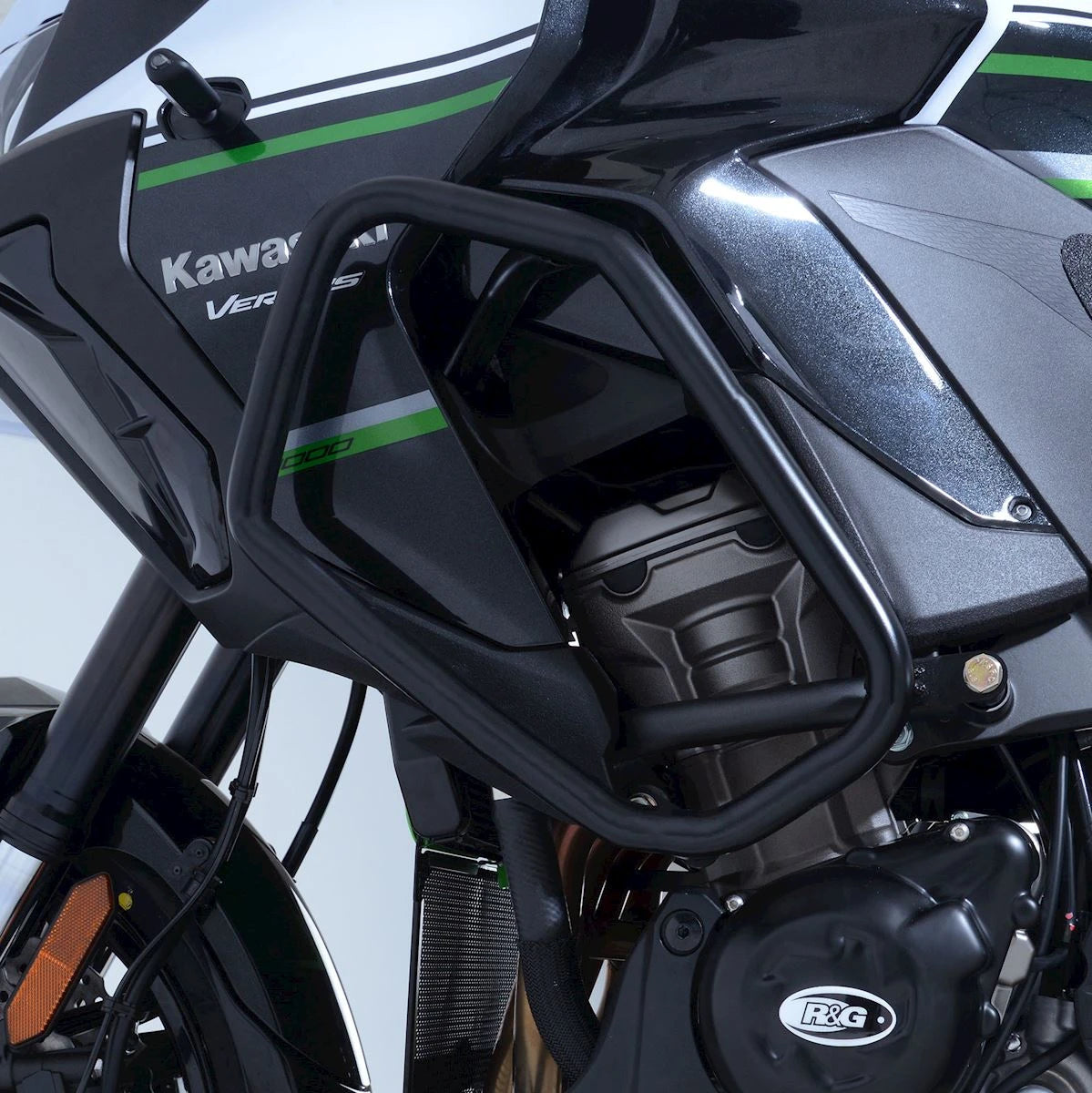 R&G Adventure Bars | Black | Kawasaki Versys 1000 2019>2024 -  Shop name
