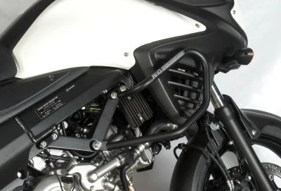 R&G Adventure Bars | Black | Suzuki V-Strom 650 2004>2015-RAB0005BK-Engine Guards-Pyramid Motorcycle Accessories
