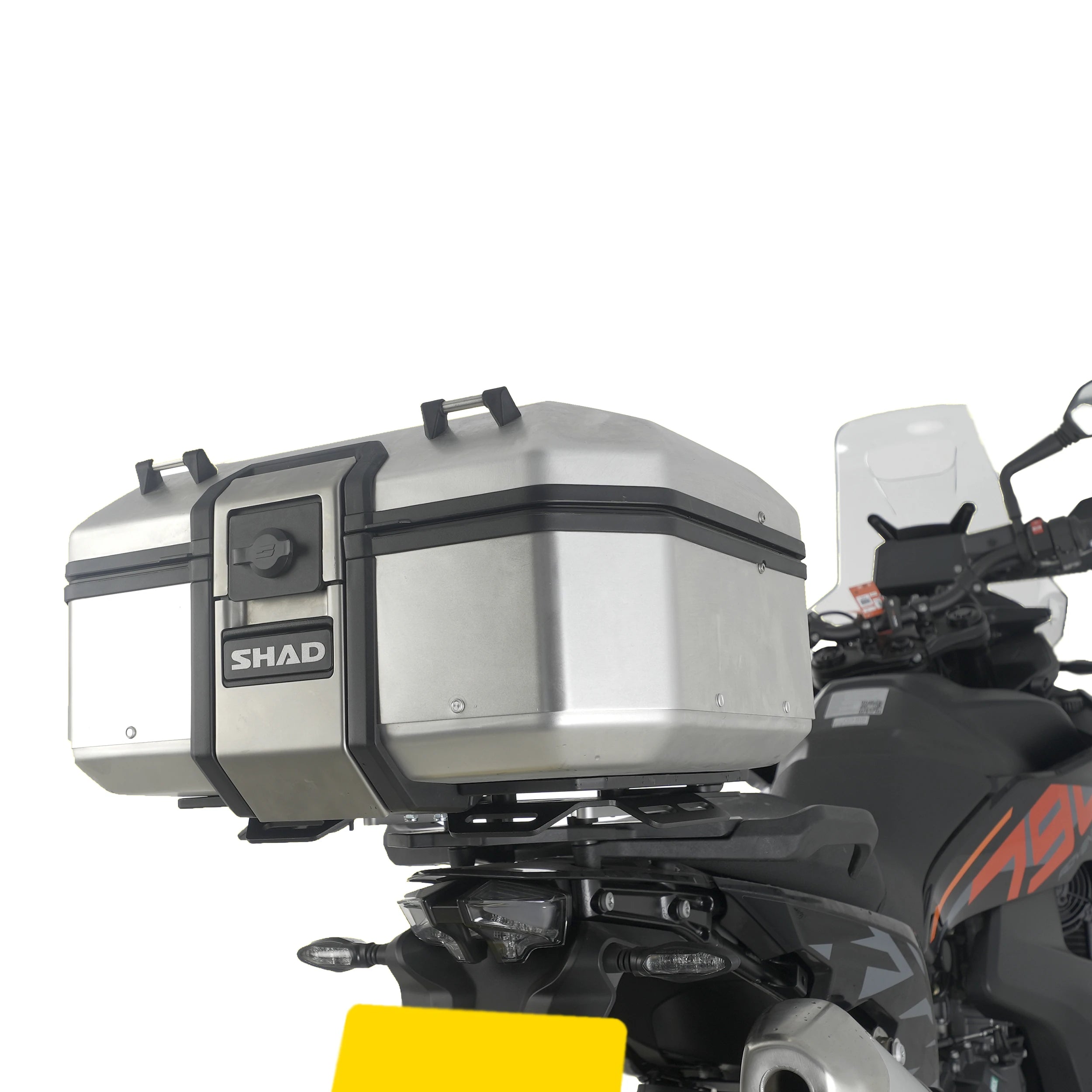R&G Adventure Rack | Black | KTM 890 Adventure 2019>2022-Storage-Pyramid Motorcycle Accessories