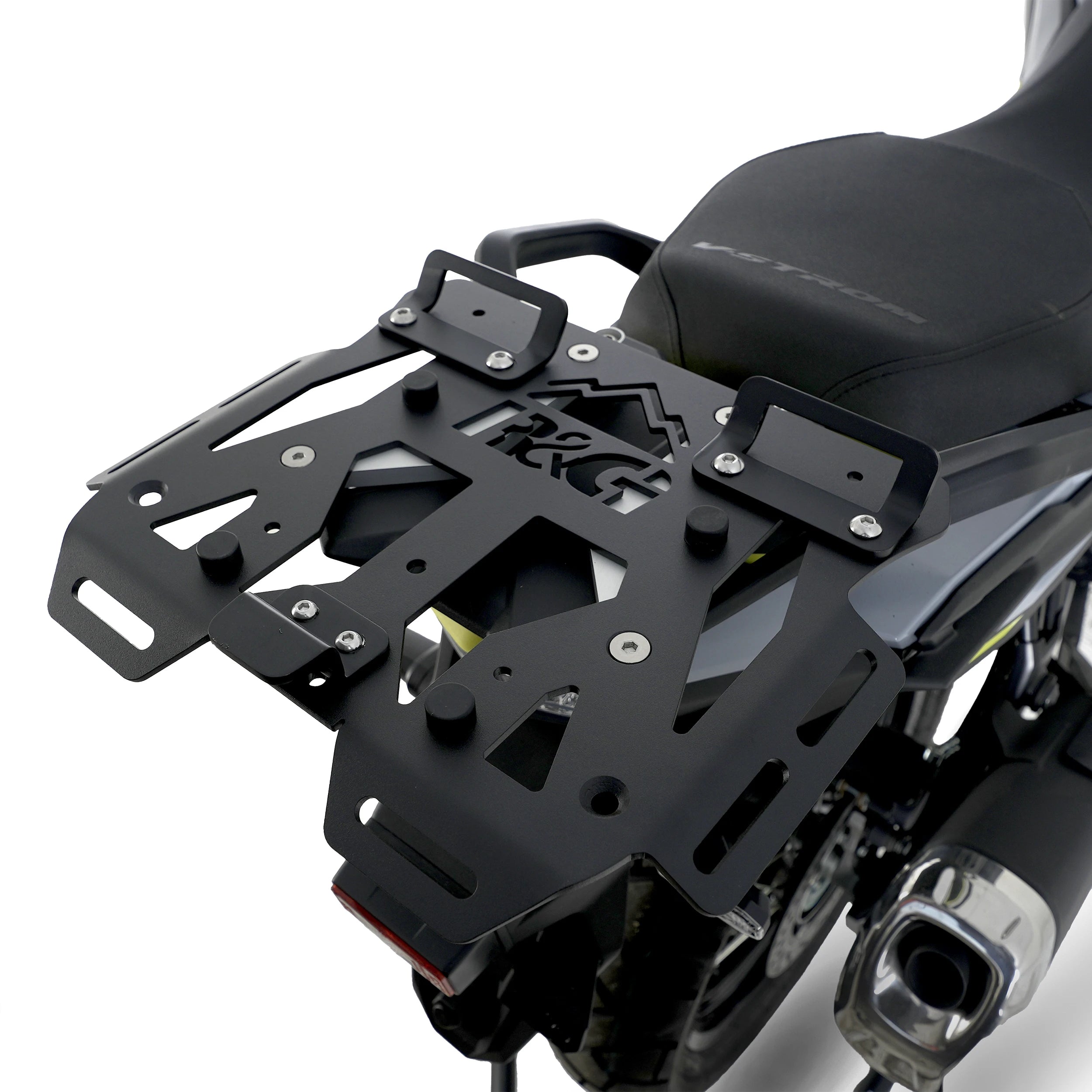 R&G Adventure Rack - SHAD Top Box Fitting Kit-Storage-Pyramid Motorcycle Accessories